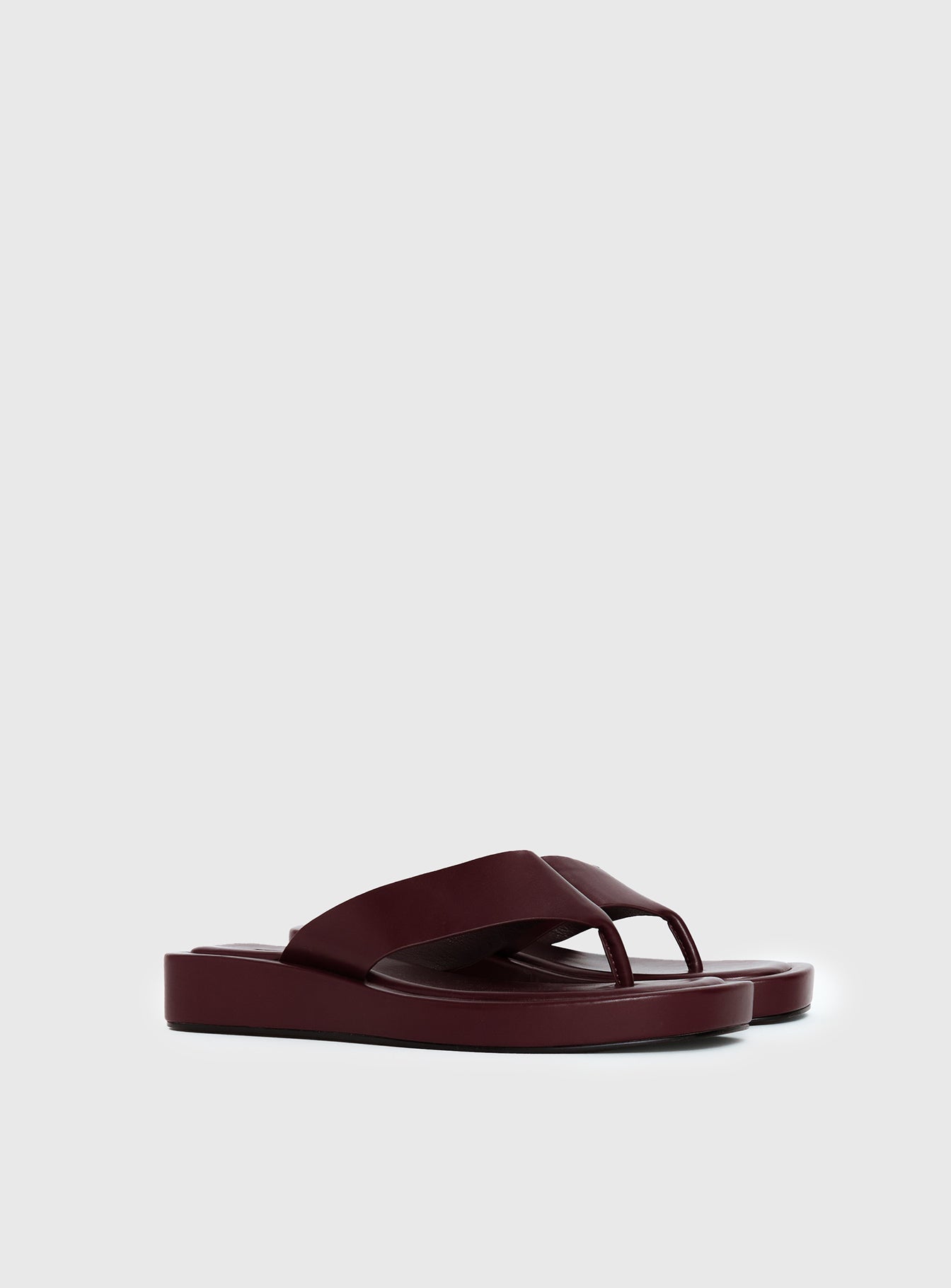 Tampa Sandals Burgundy - Image 3
