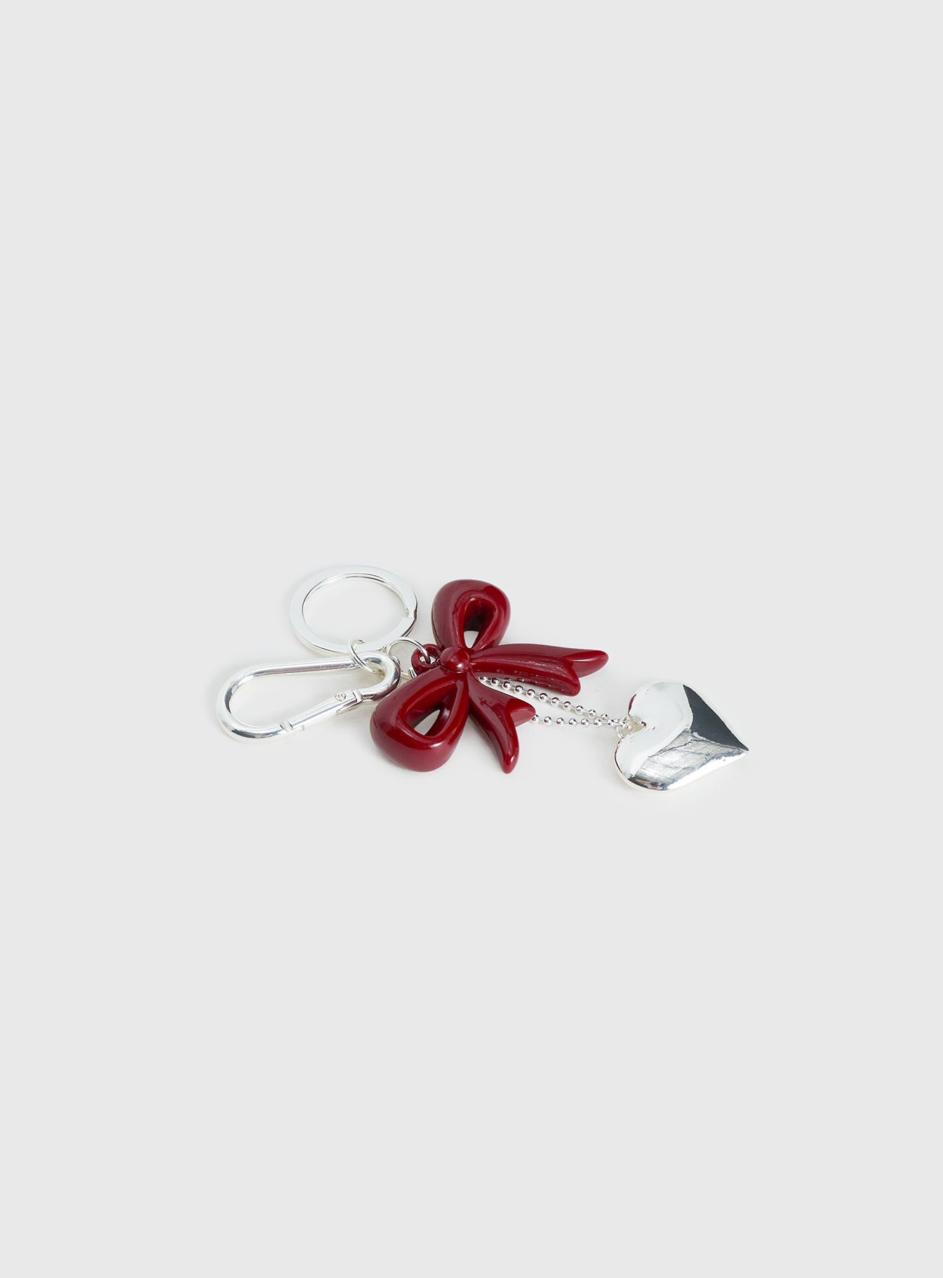 Sweet Girl Keychain Silver - Image 3
