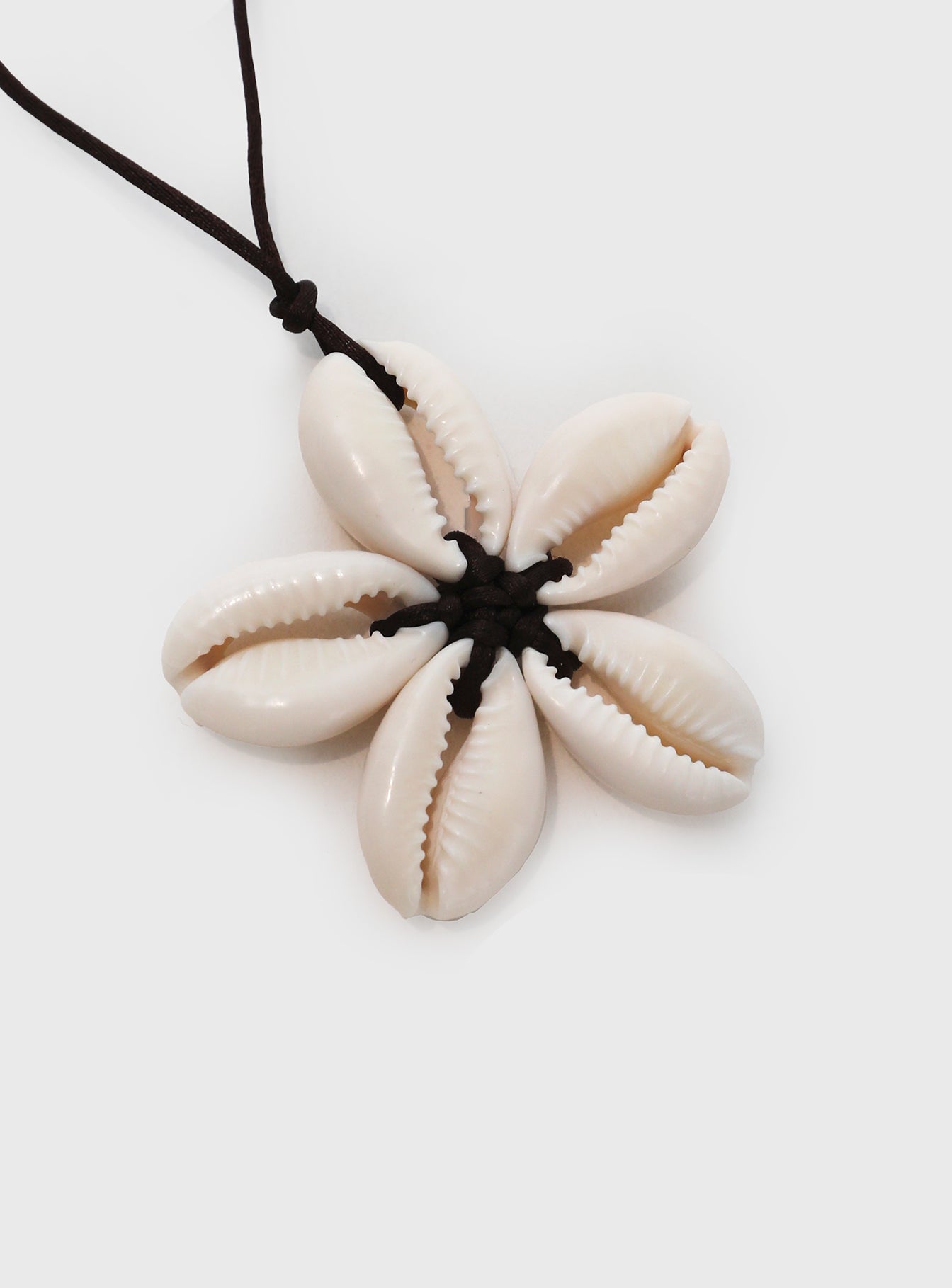 Teardrops Shell Necklace Multi - Image 3