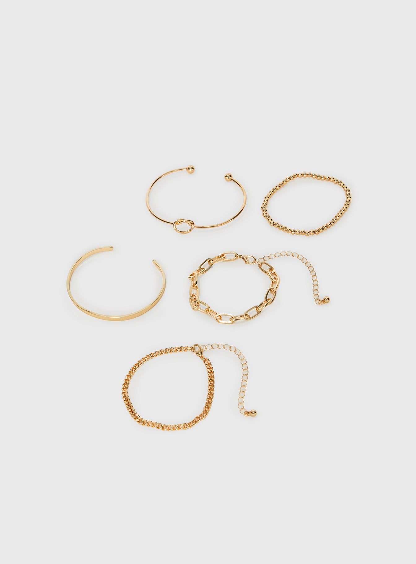 Over Here Bracelet Set Gold - Image 3