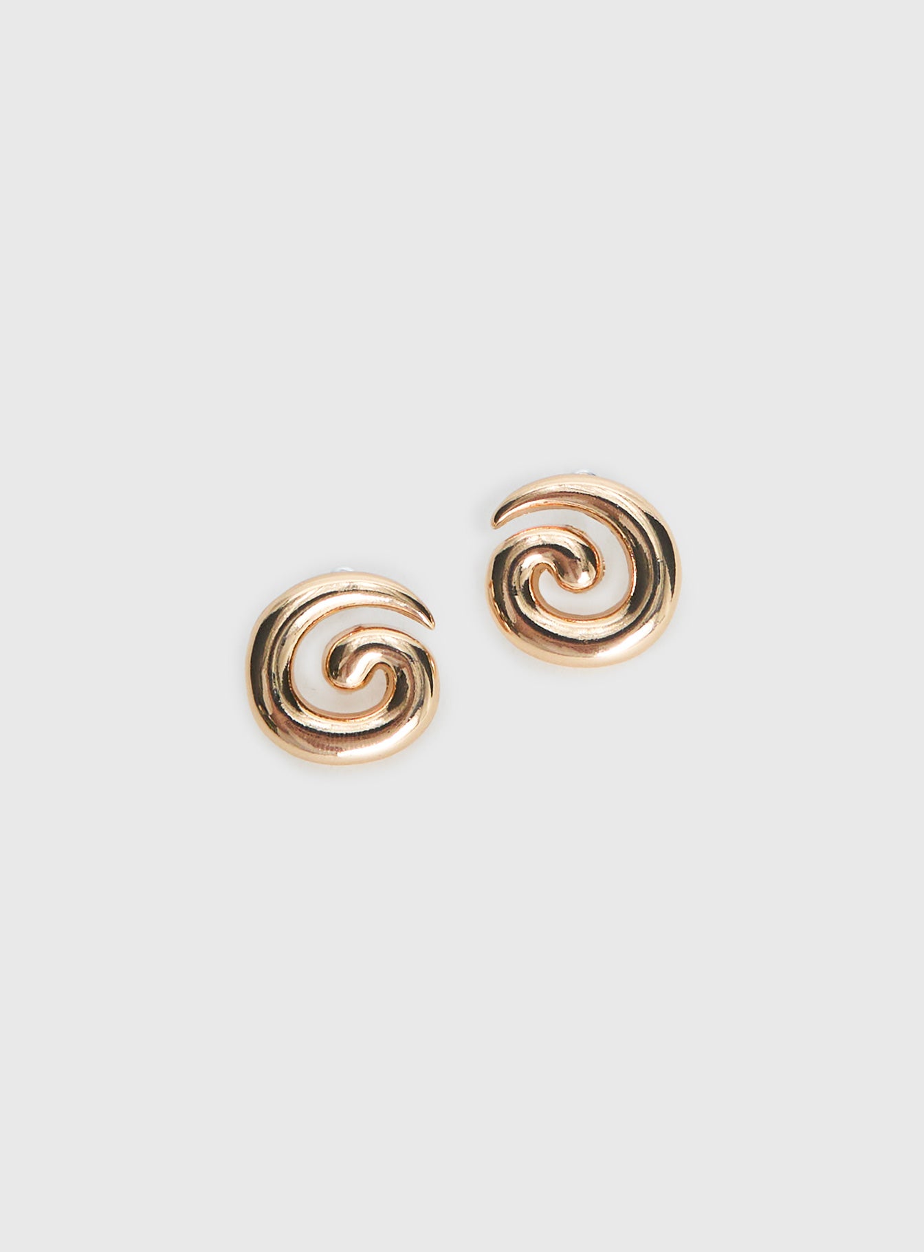 Sold On You Spiral Earrings Gold - Image 3