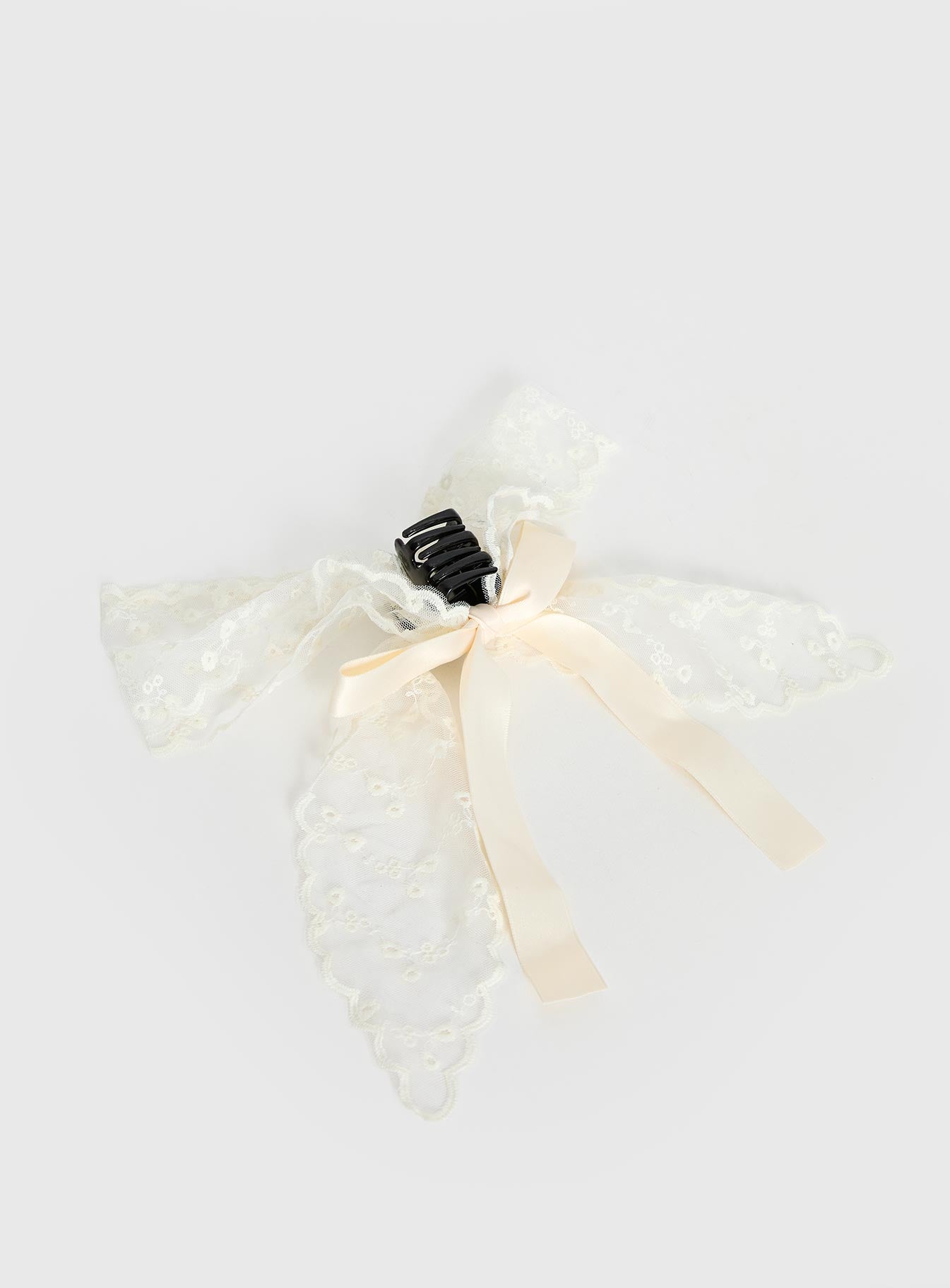 Bellarosa Lace Bow White - Image 3
