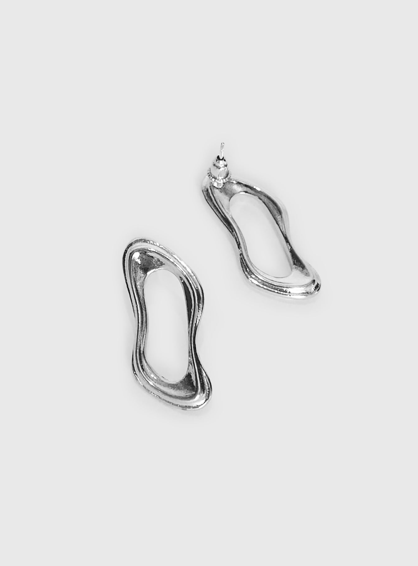 Novelle Earrings Silver - Image 3