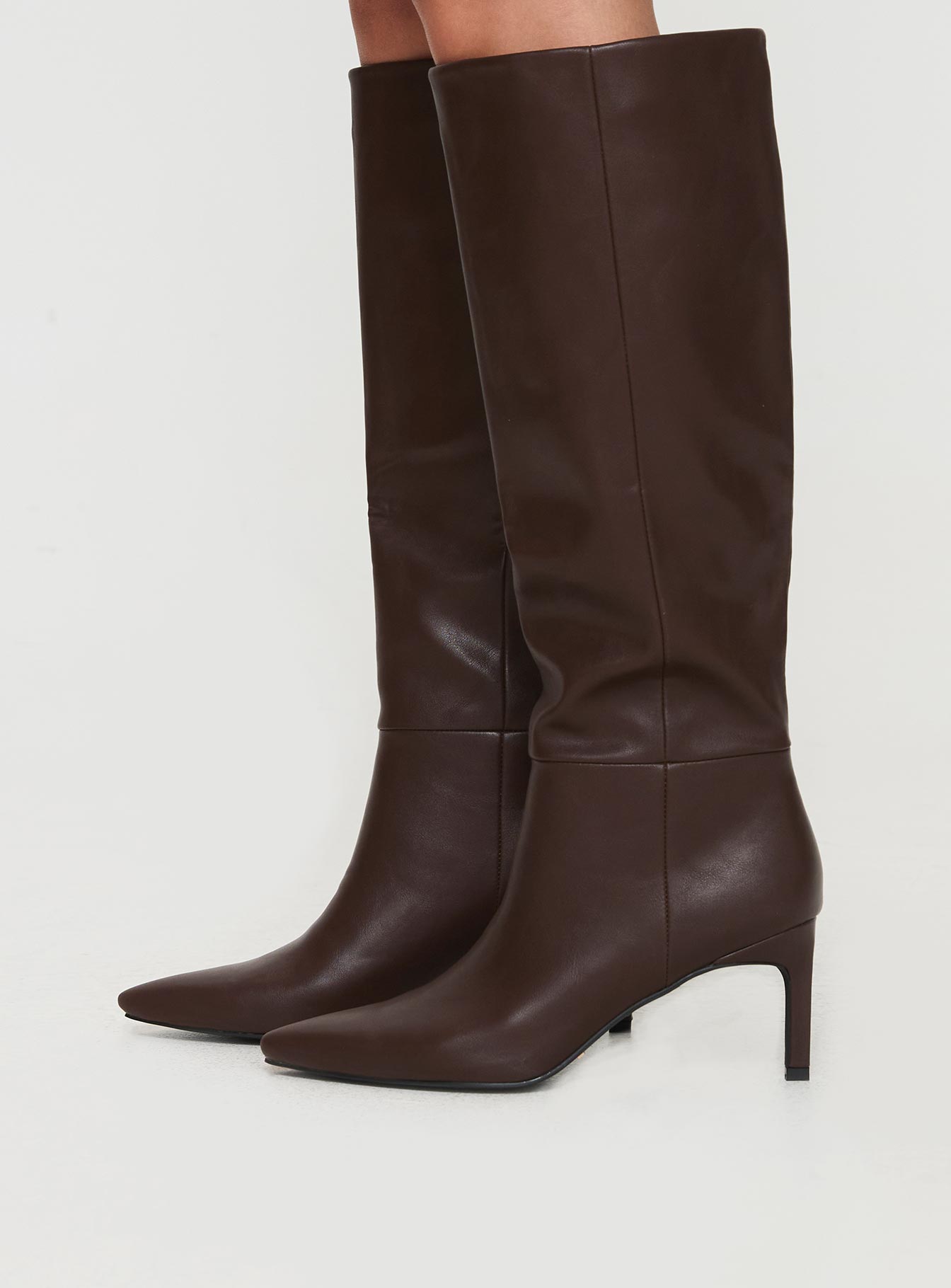 Billini Harlen Knee High Boots Brunette - Image 4