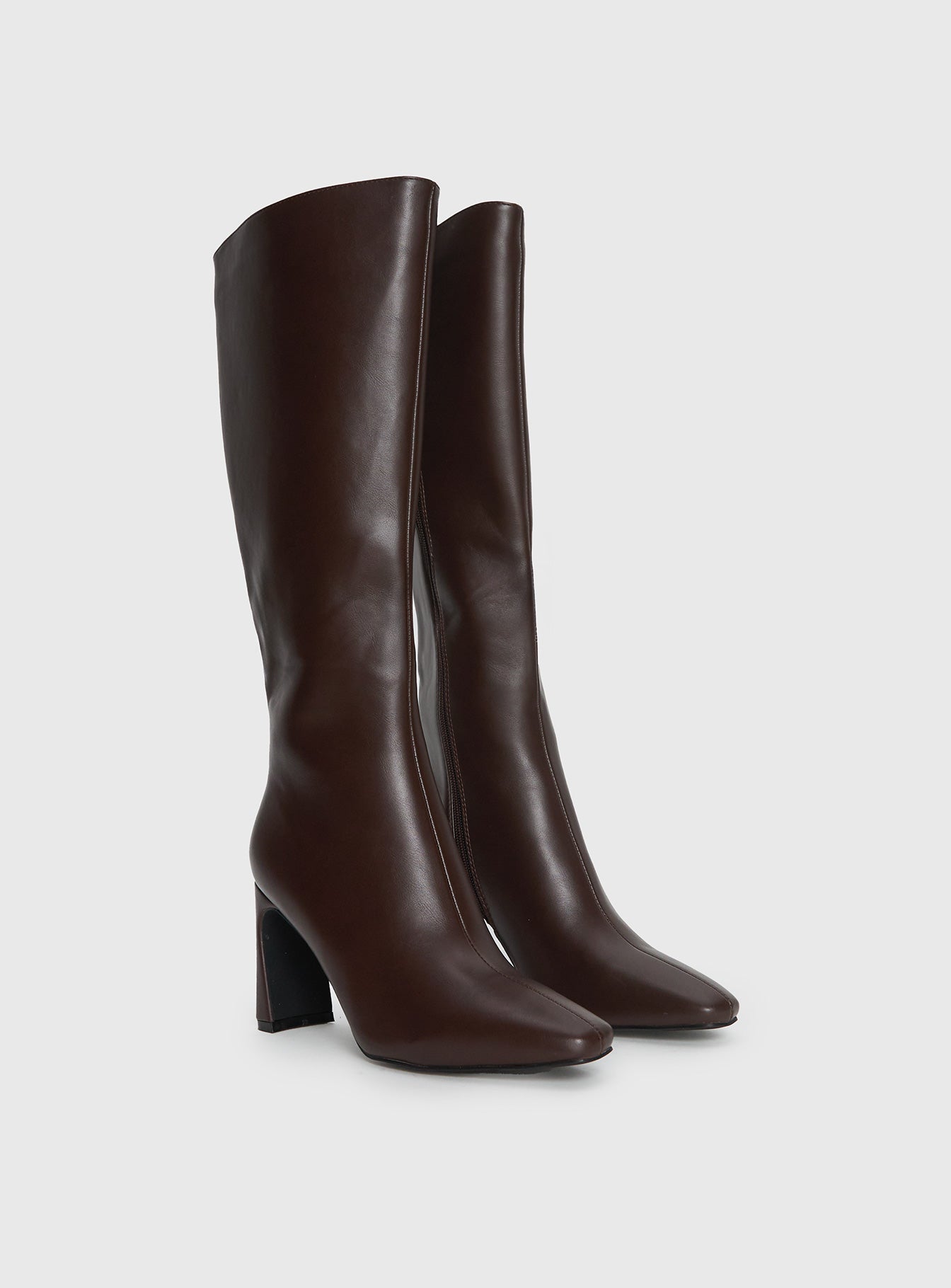 Sawyer Knee High Boots Brown - Image 3