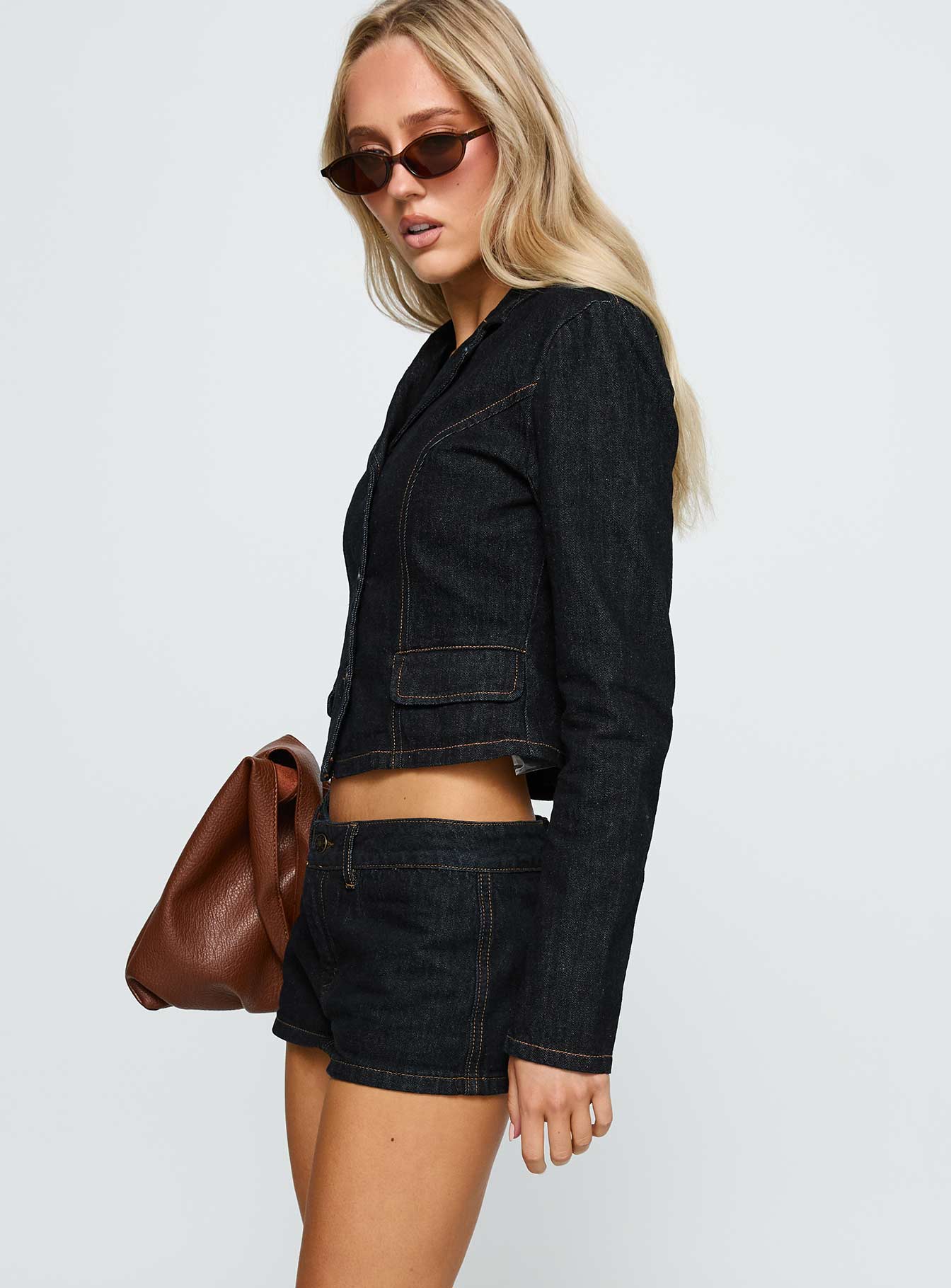 Rhode Mini Skort Indigo - Image 4