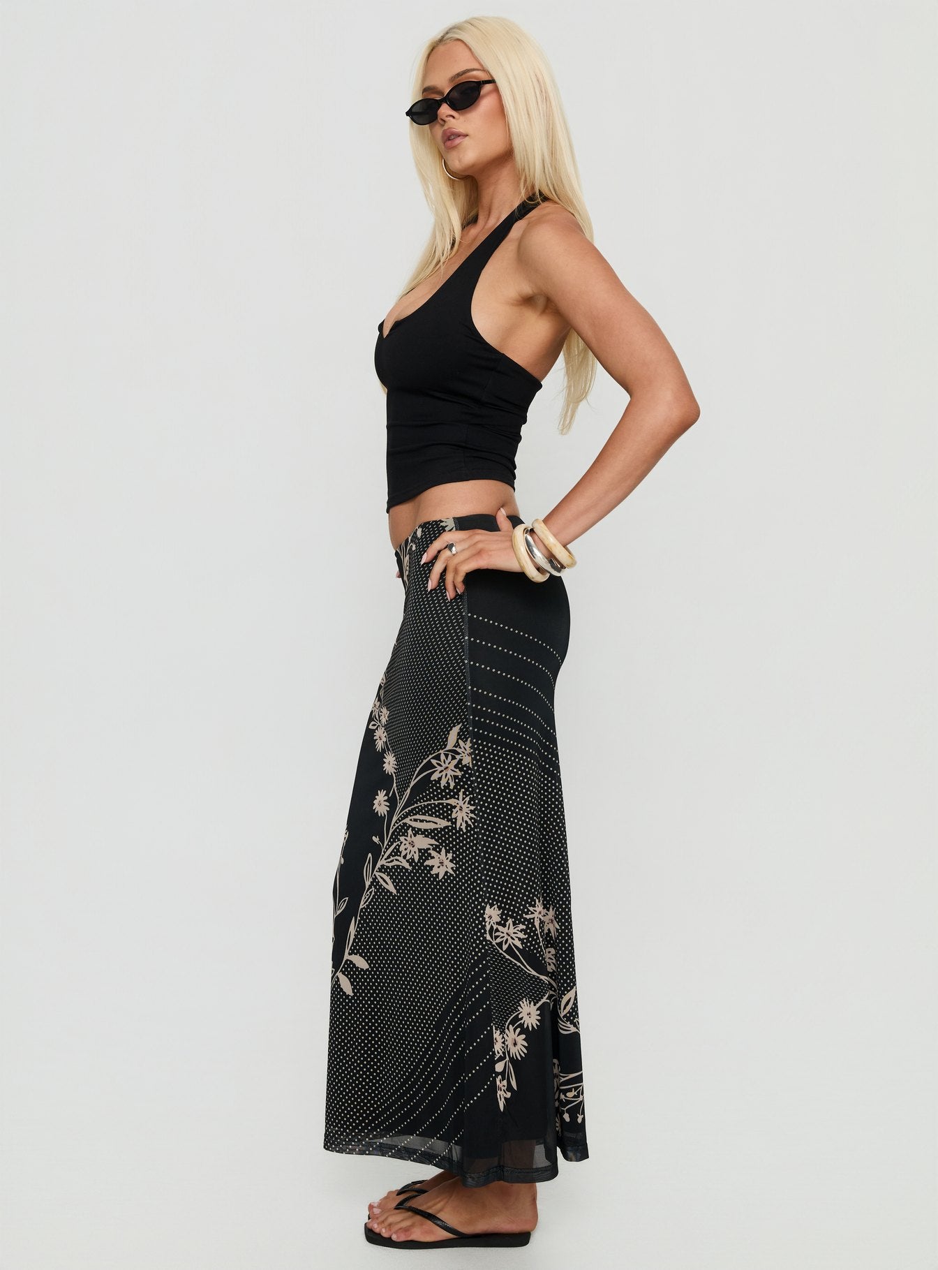 Dreamers Midi Skirt Multi Floral - Image 3