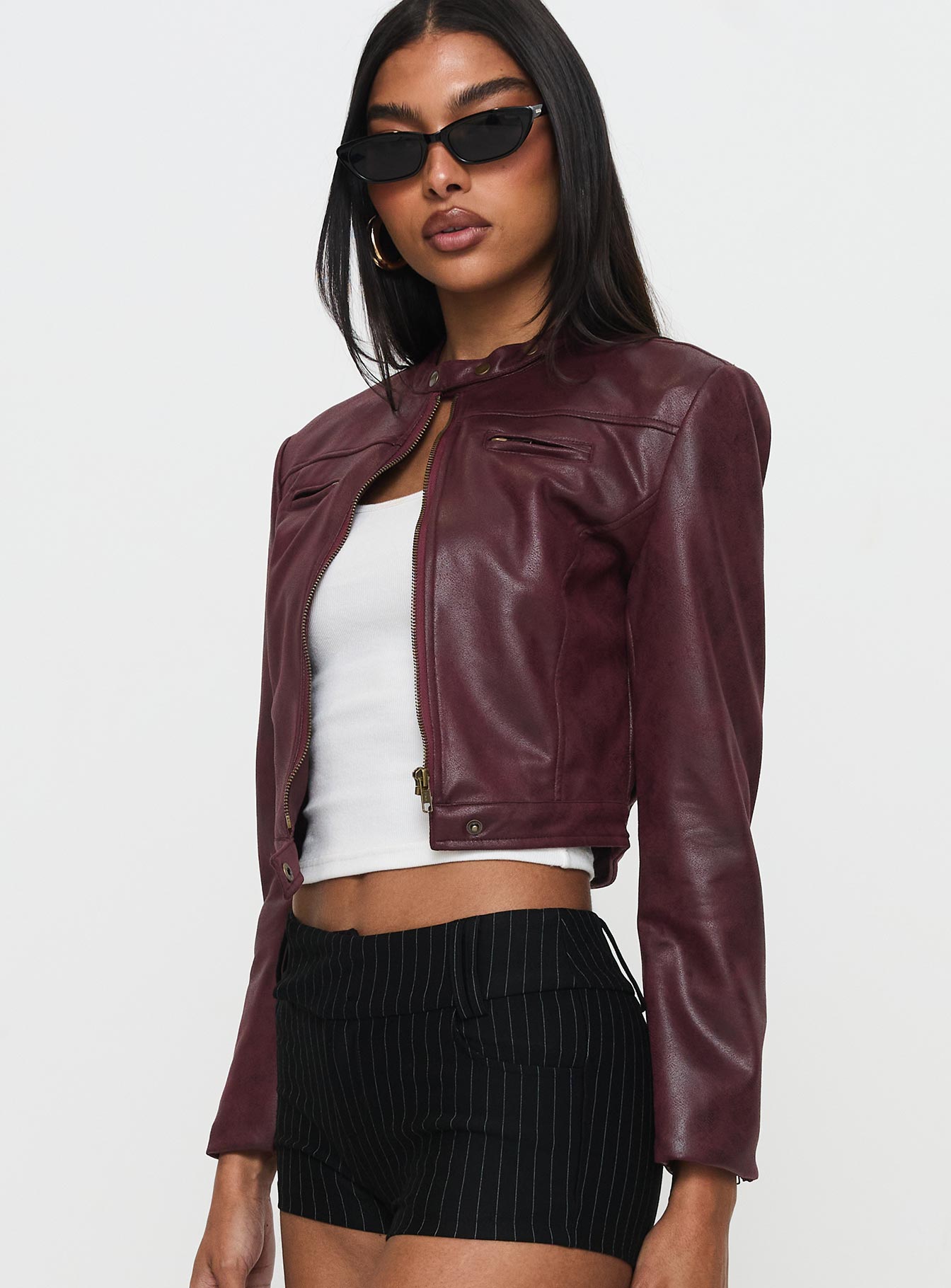 Anfield Jacket Burgundy - Image 4