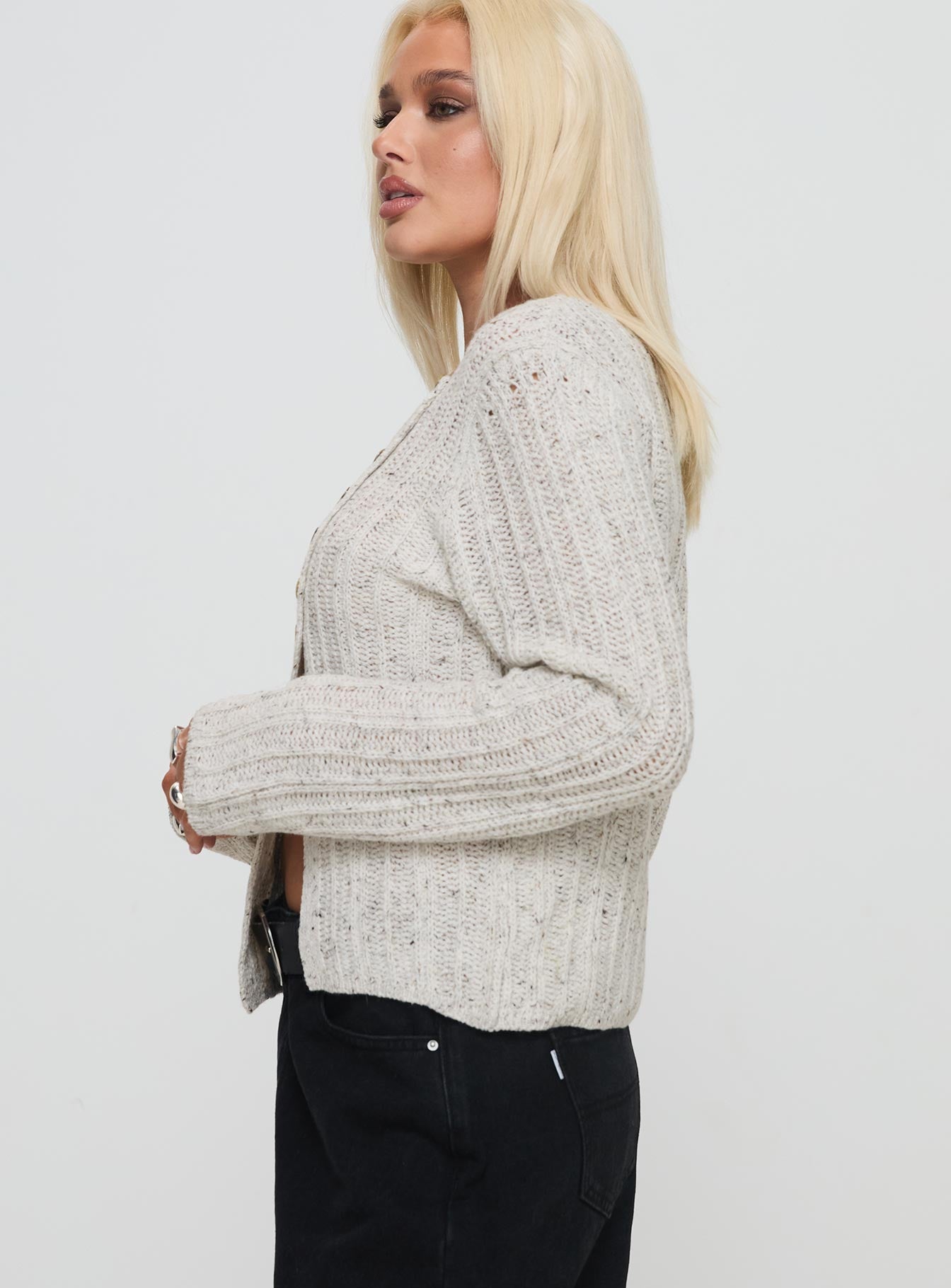 Lenker Knit Jumper Grey - Image 4