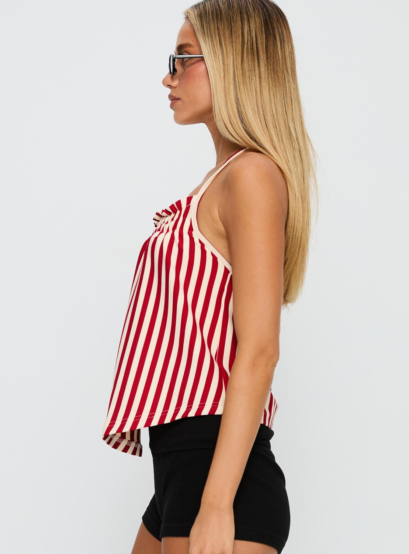 Full Of Flash Top Red Stripe - Image 4