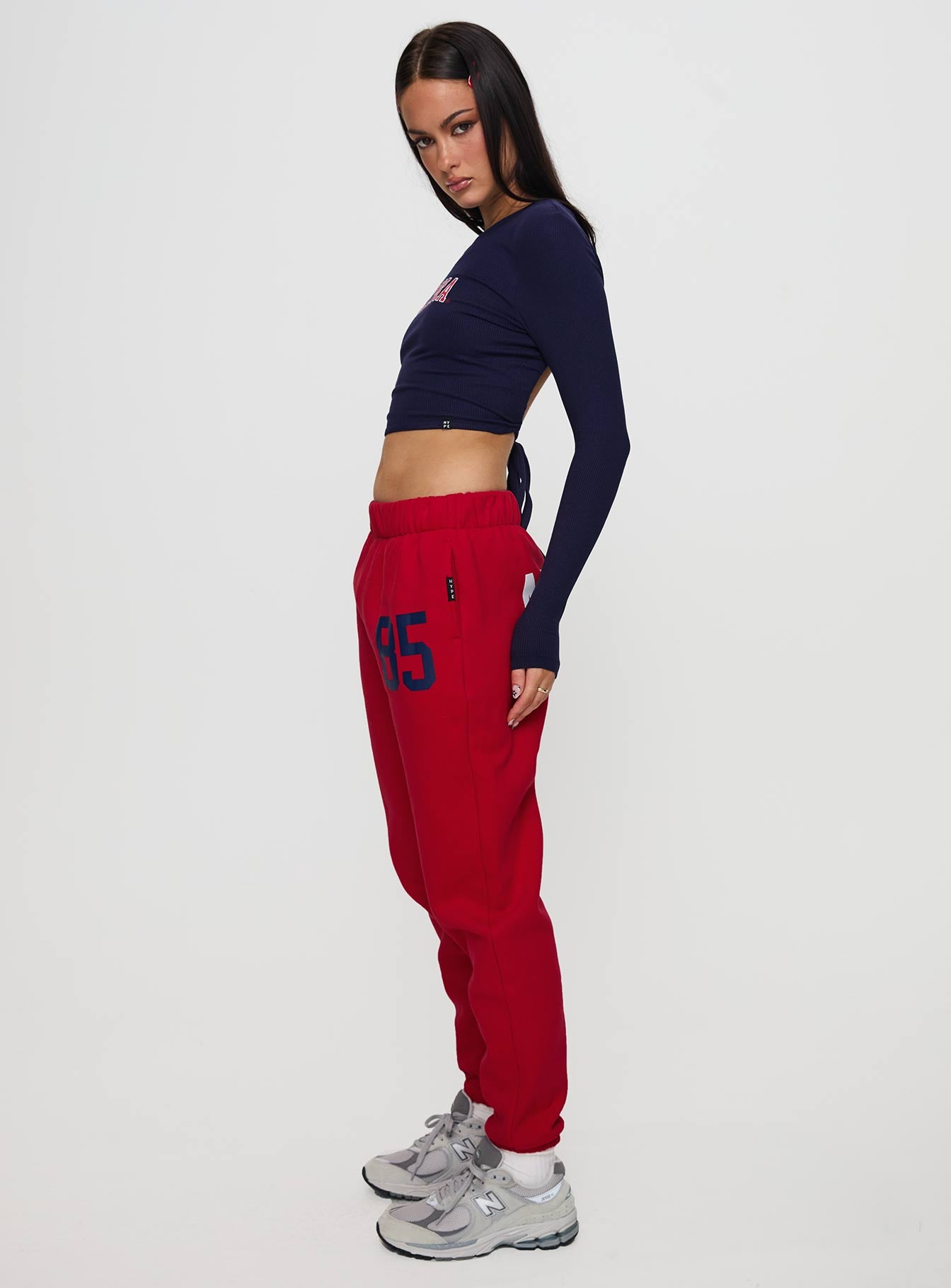 U Of A Sweatpants Red - Image 4