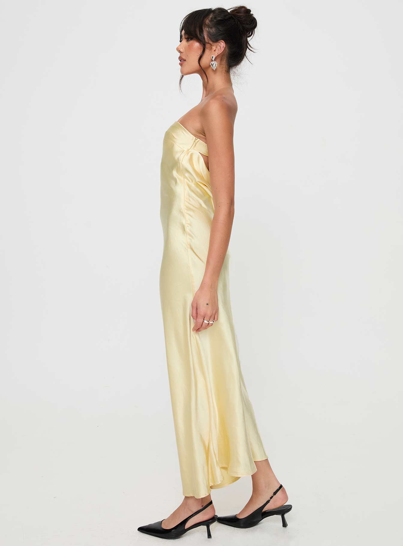 Haley Maxi Dress Yellow - Image 4