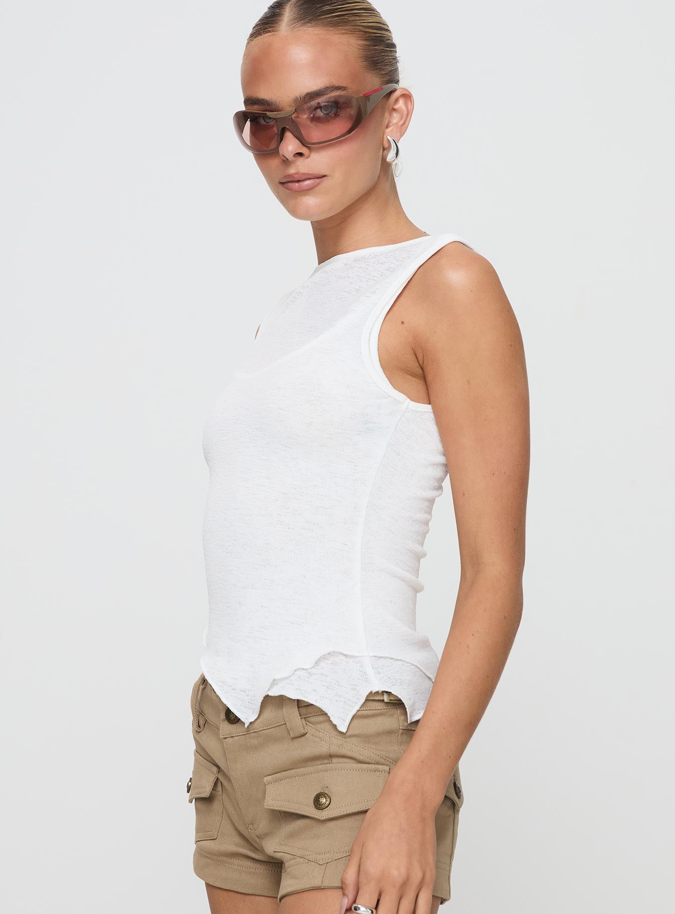 Lefort Tank Top White - Image 4