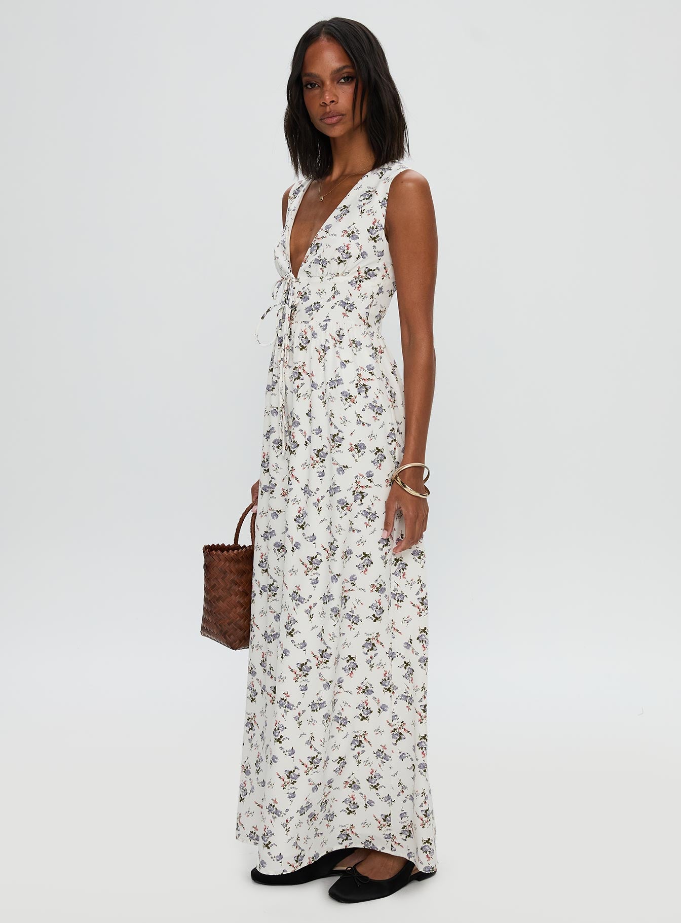 Pokey Maxi Dress Floral Multi - Image 4