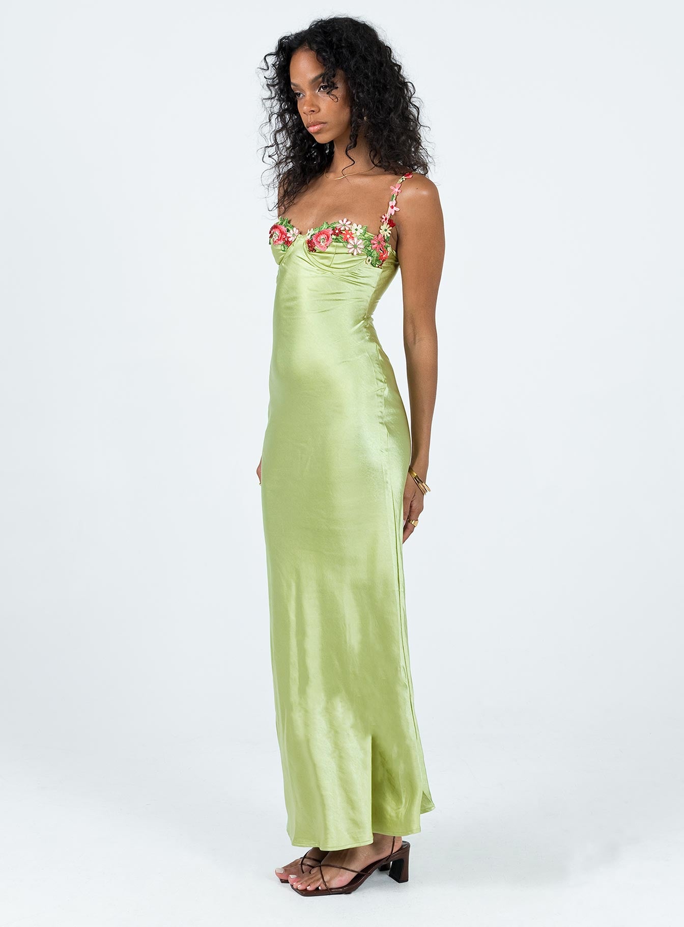 Kenzie Maxi Dress Green Lower Impact - Image 6