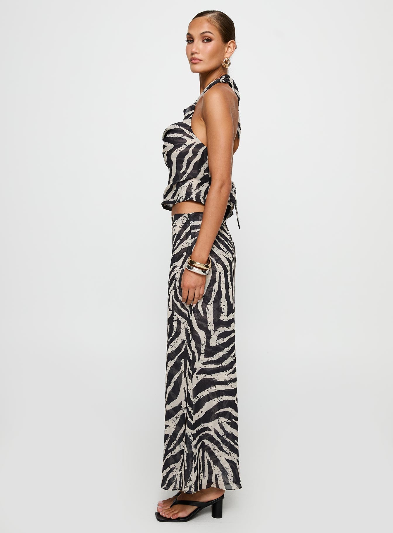 Eleganza Maxi Skirt Zebra - Image 4