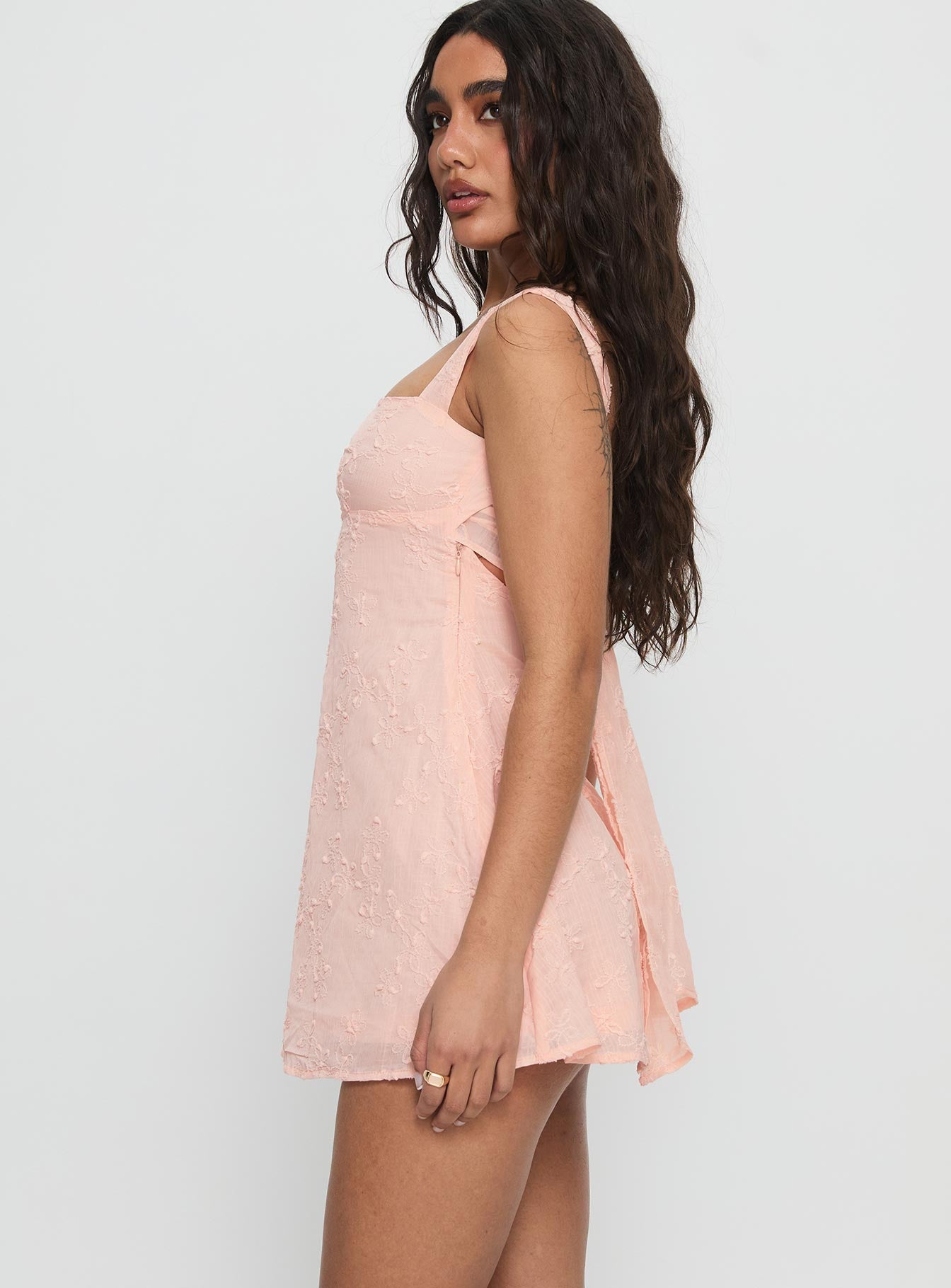 Mcbeath Mini Dress Light Pink - Image 4