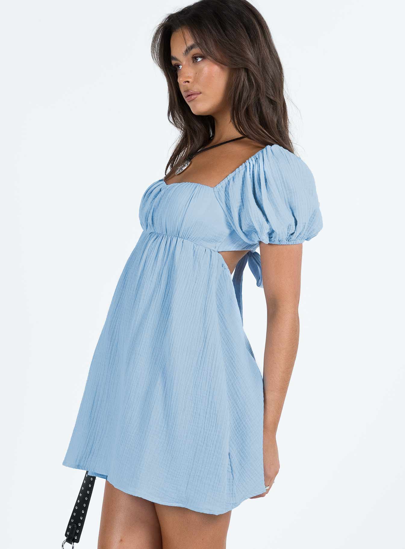 Lets Dance Mini Dress Blue - Image 4