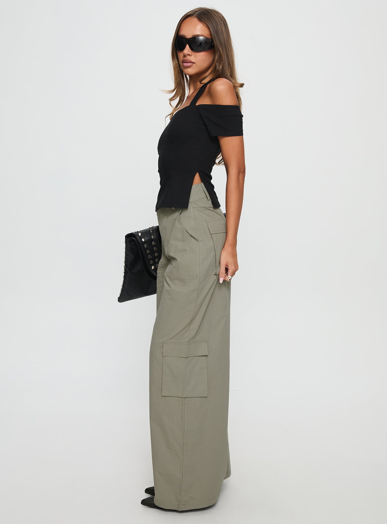 Companions Cargo Slack Pant Khaki - Image 3