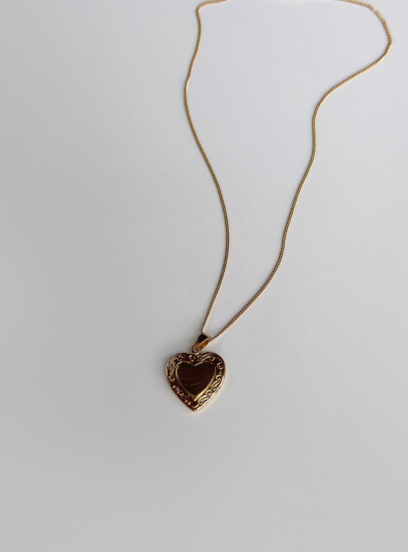 Lock It Up Gold Plated Necklace Gold - Image 2