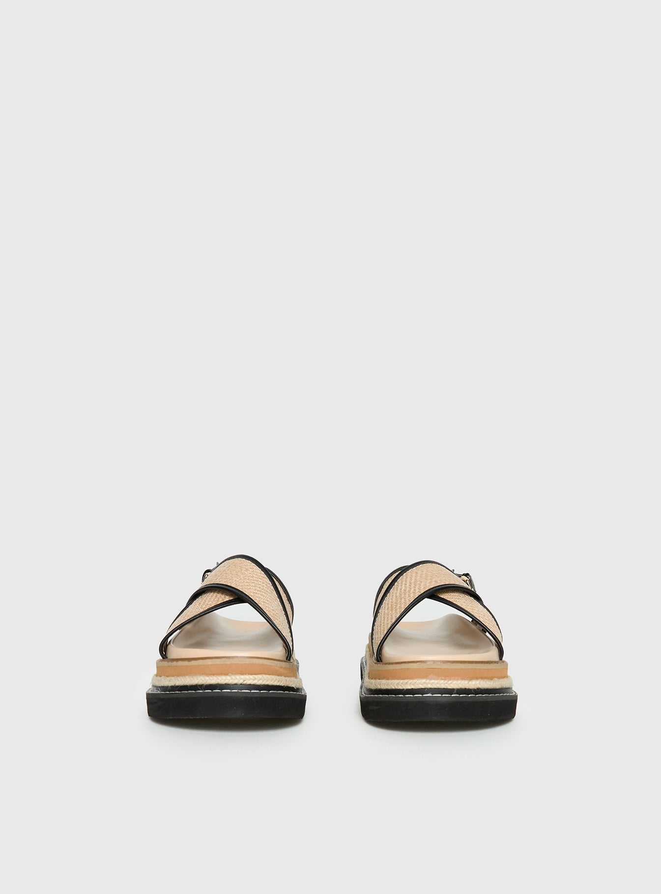 Odi Sandals Tan Black - Image 4