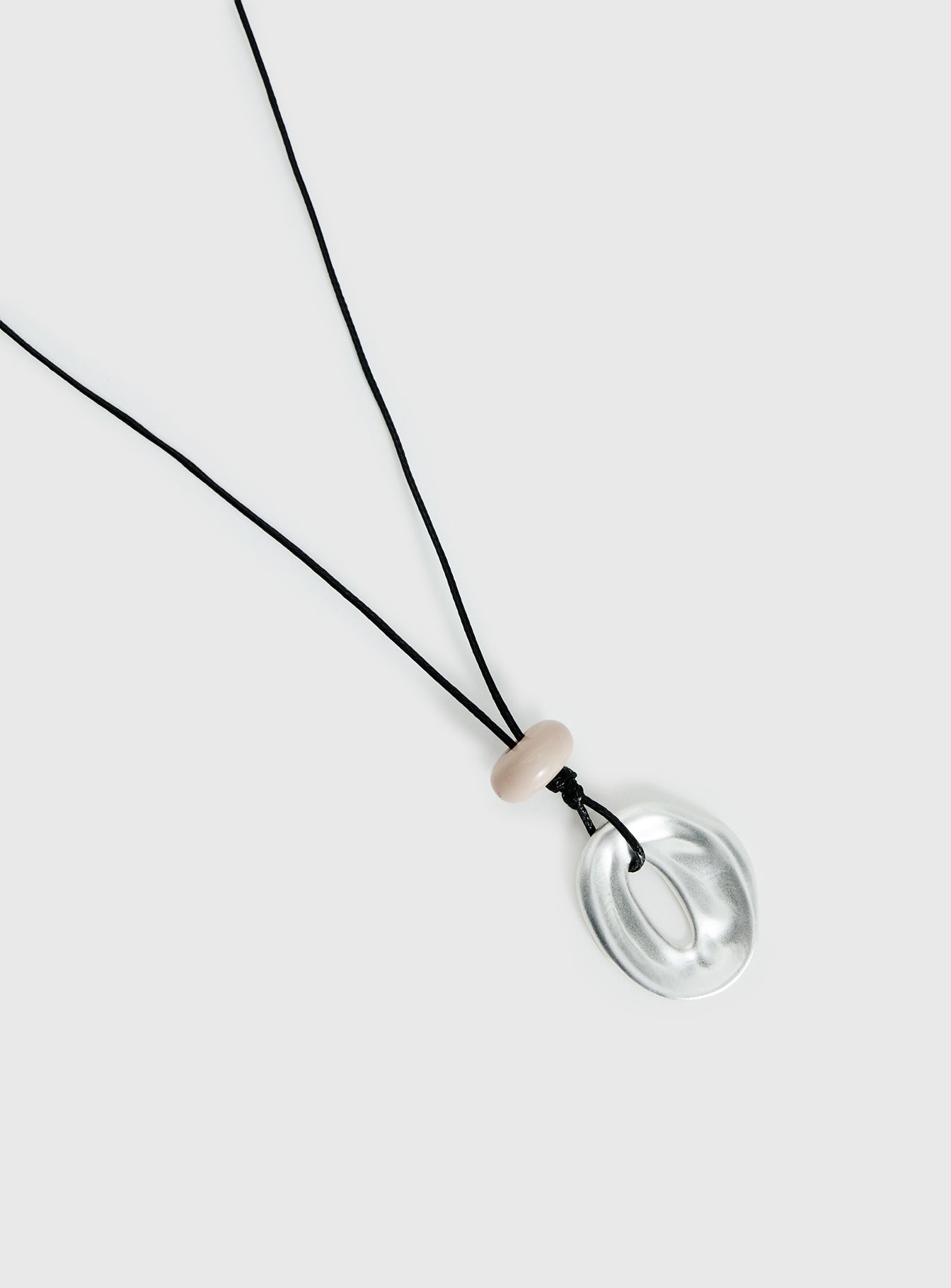 Notting Hill Long Necklace Silver - Image 4