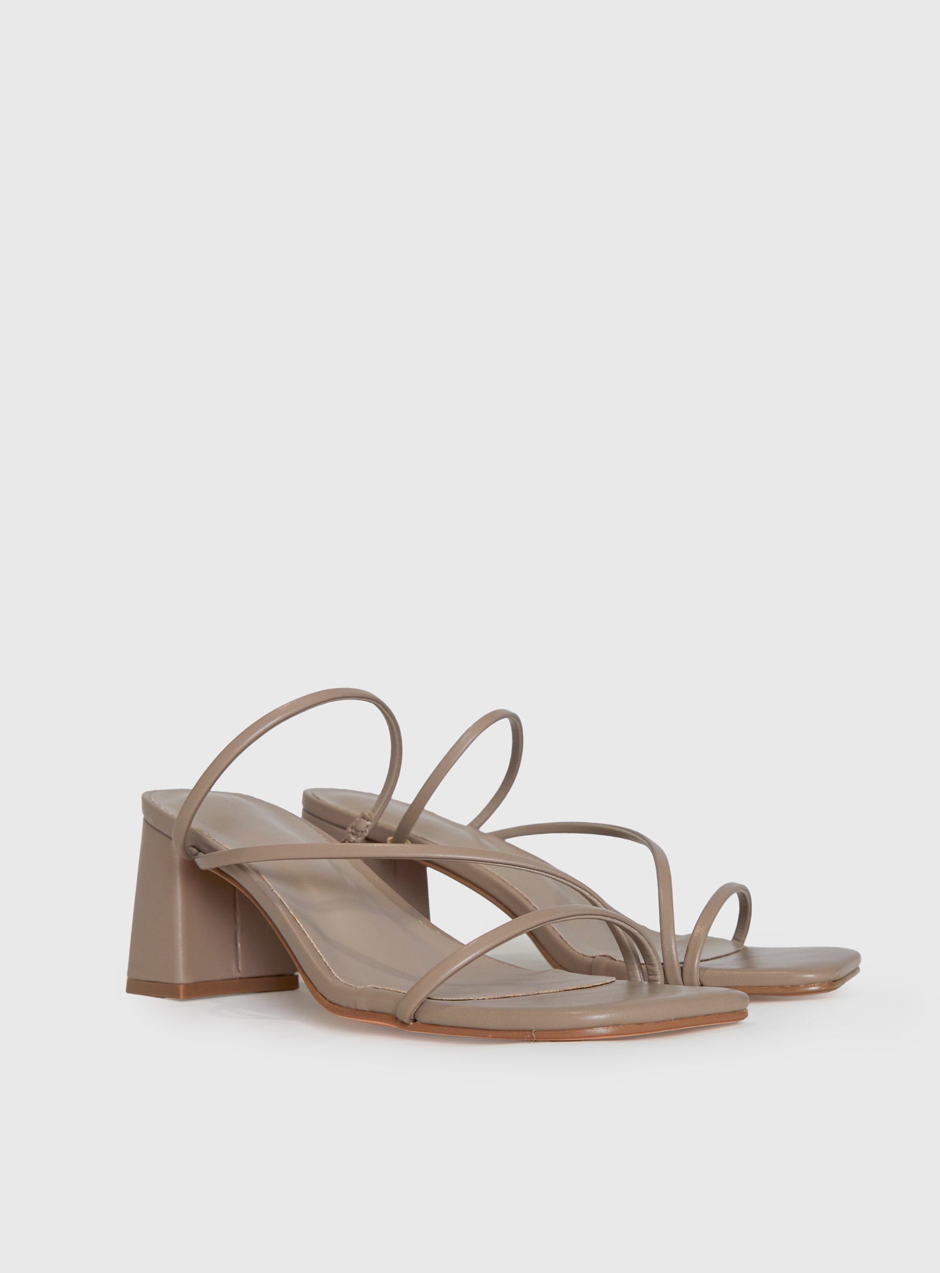 Billini Yazmin 20 Heels Dark Taupe - Image 4
