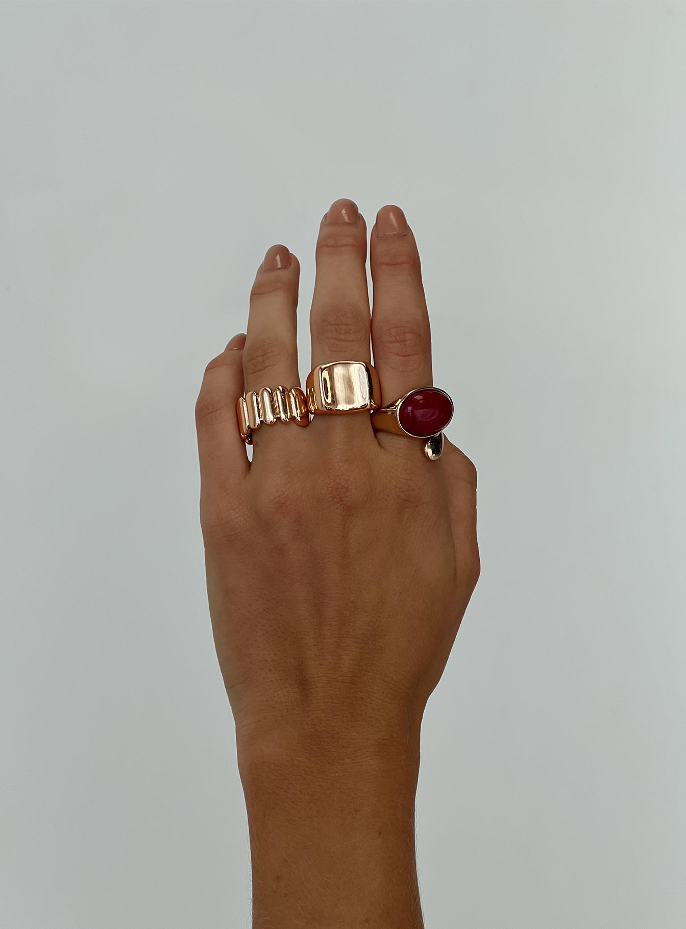 Romancer Chunky Ring Pack Multi - Image 4