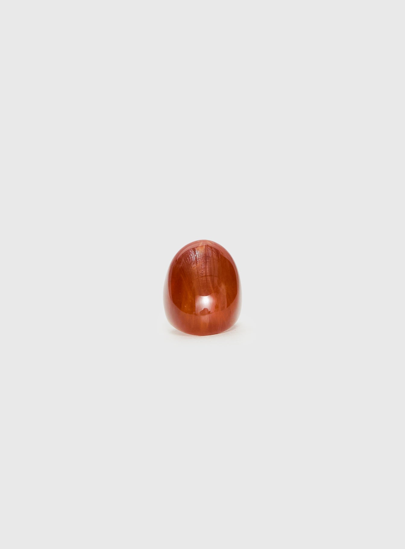 Hailley Resin Statement Ring Brown - Image 4