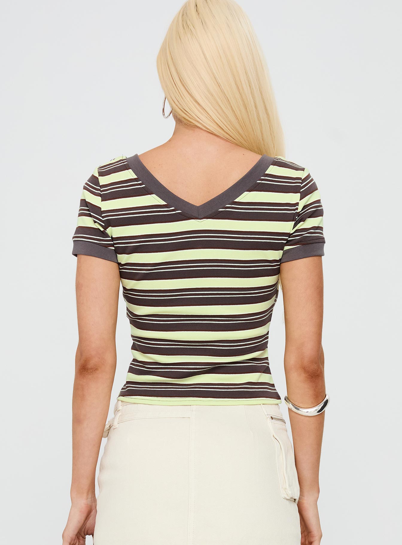 Lucianne V Neck Top Multi - Image 5