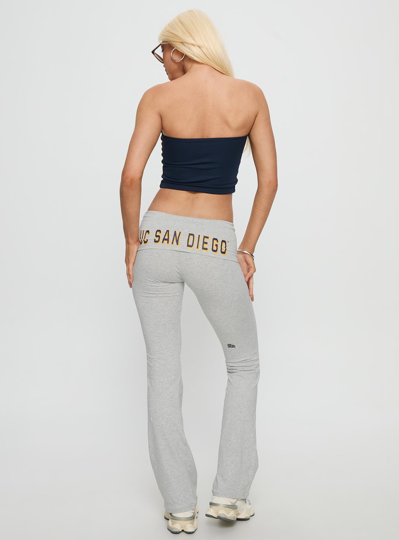 Uc San Diego Foldover Pant Heather Grey - Image 5