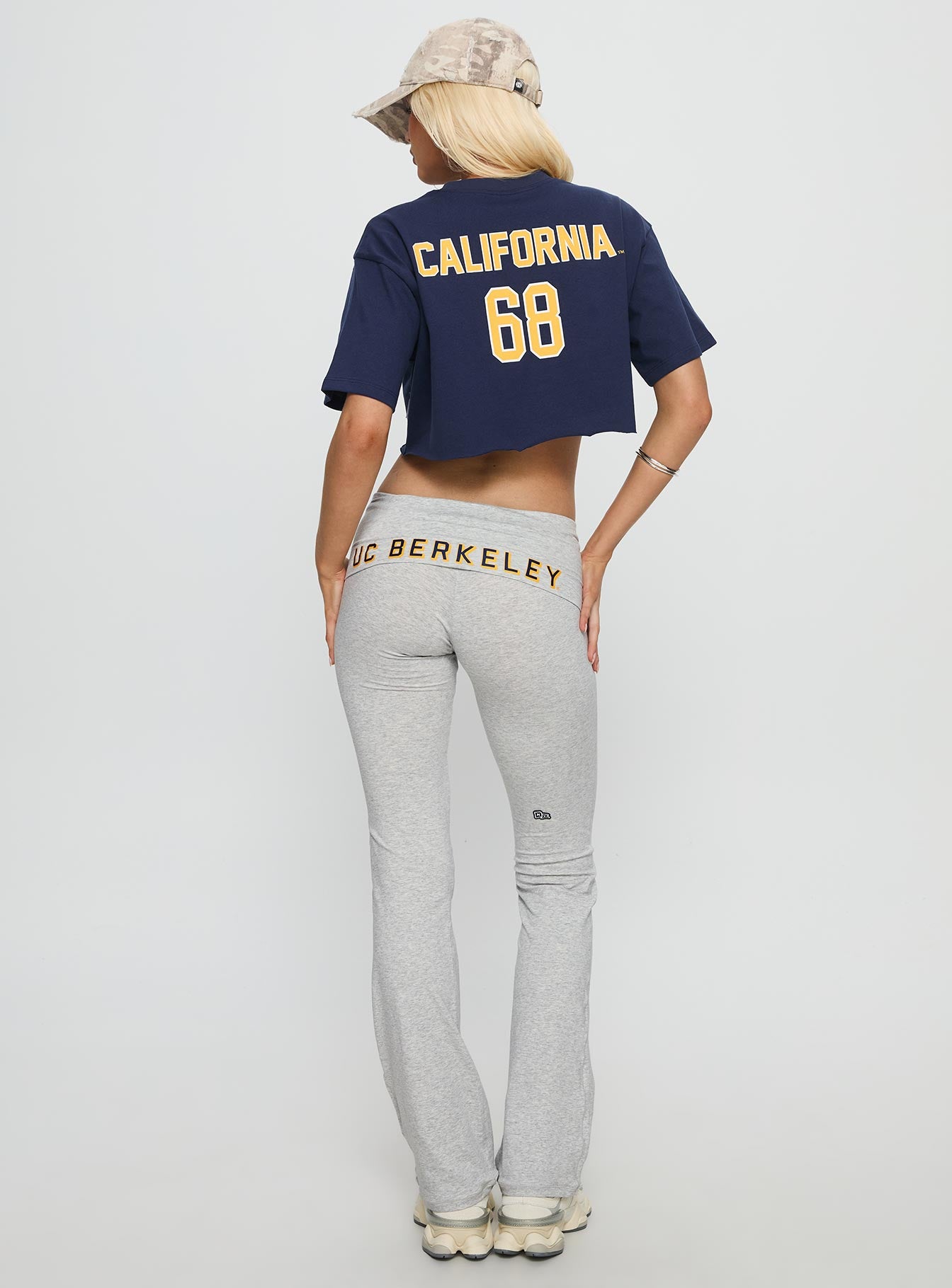 Uc Berkeley Foldover Pants Grey - Image 5