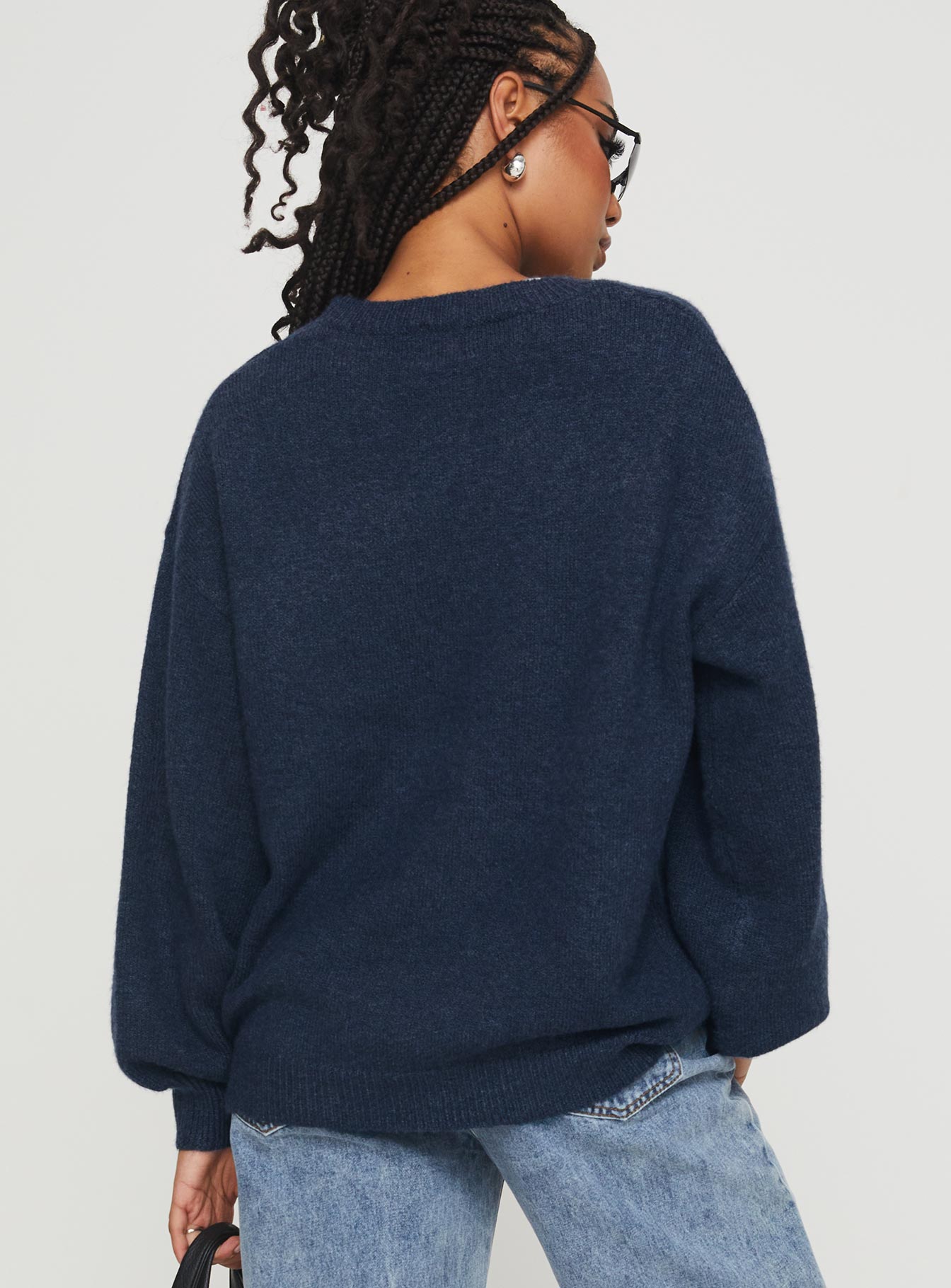 Ryanna Sweater Navy - Image 5