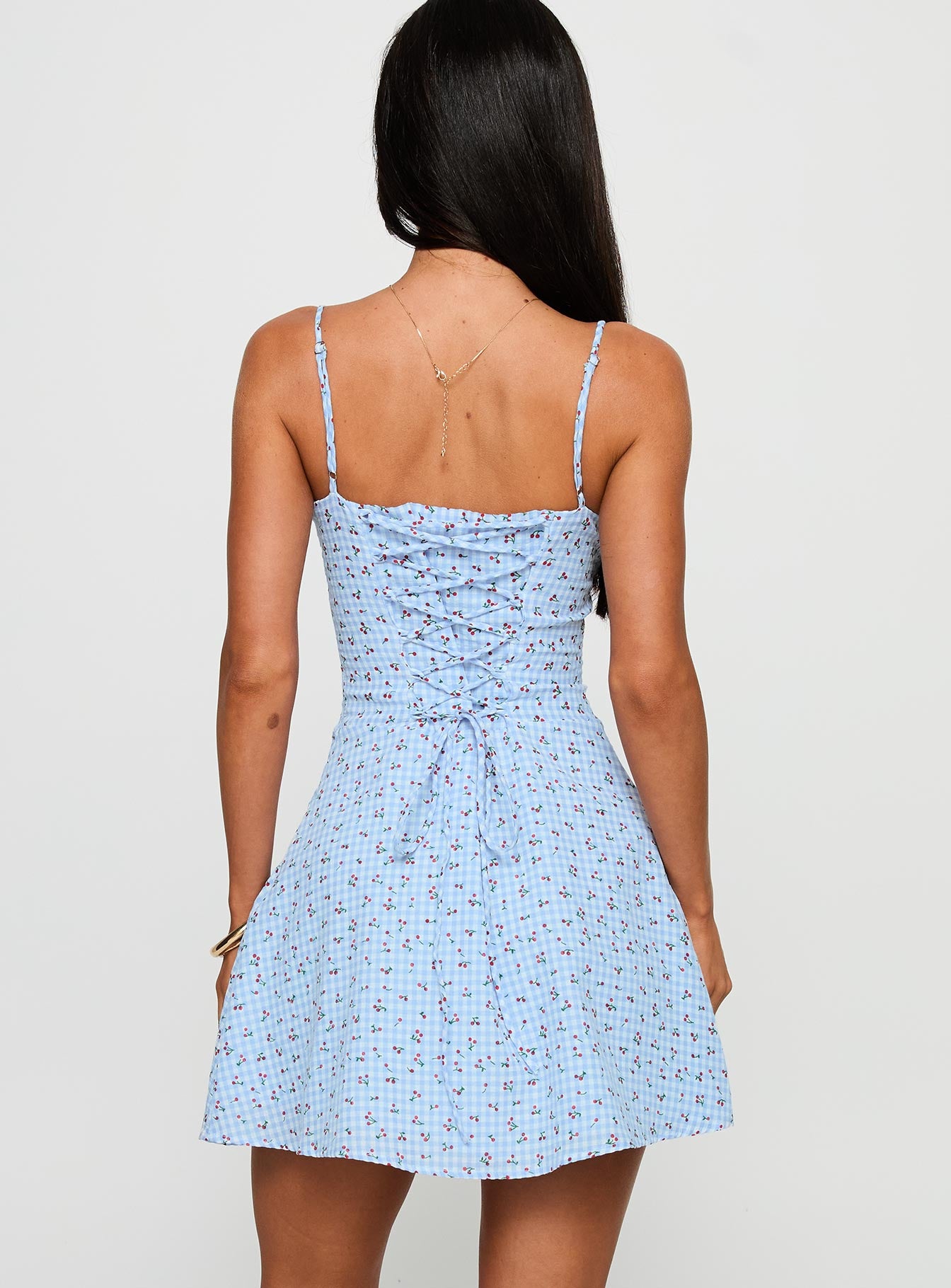 Good Chemistry Mini Dress Blue Multi - Image 4