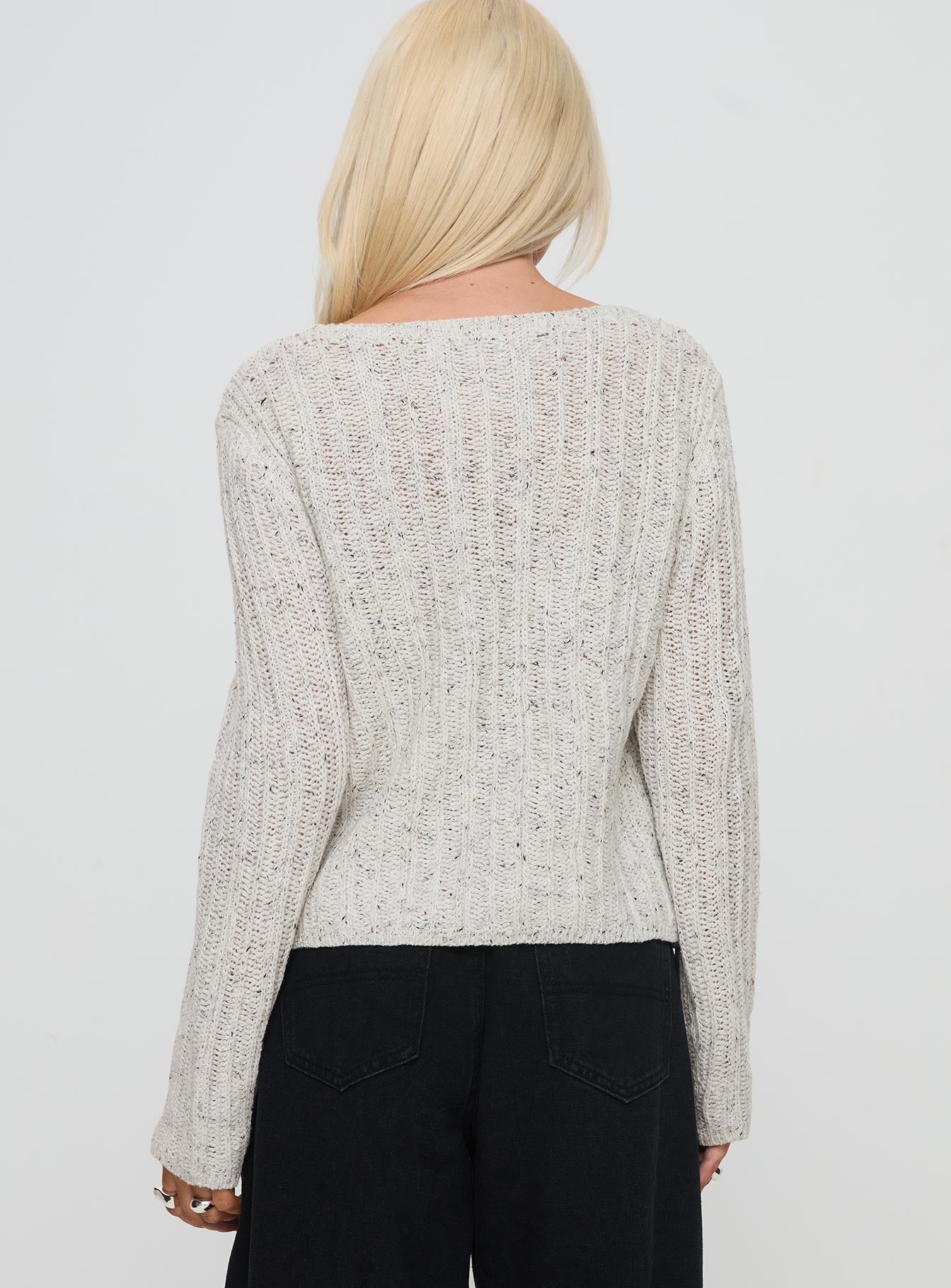 Lenker Knit Jumper Grey - Image 5