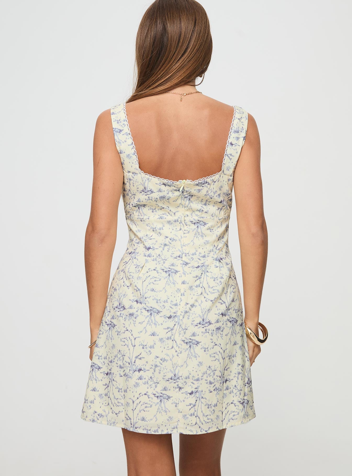 Alliston Mini Dress Yellow - Image 5
