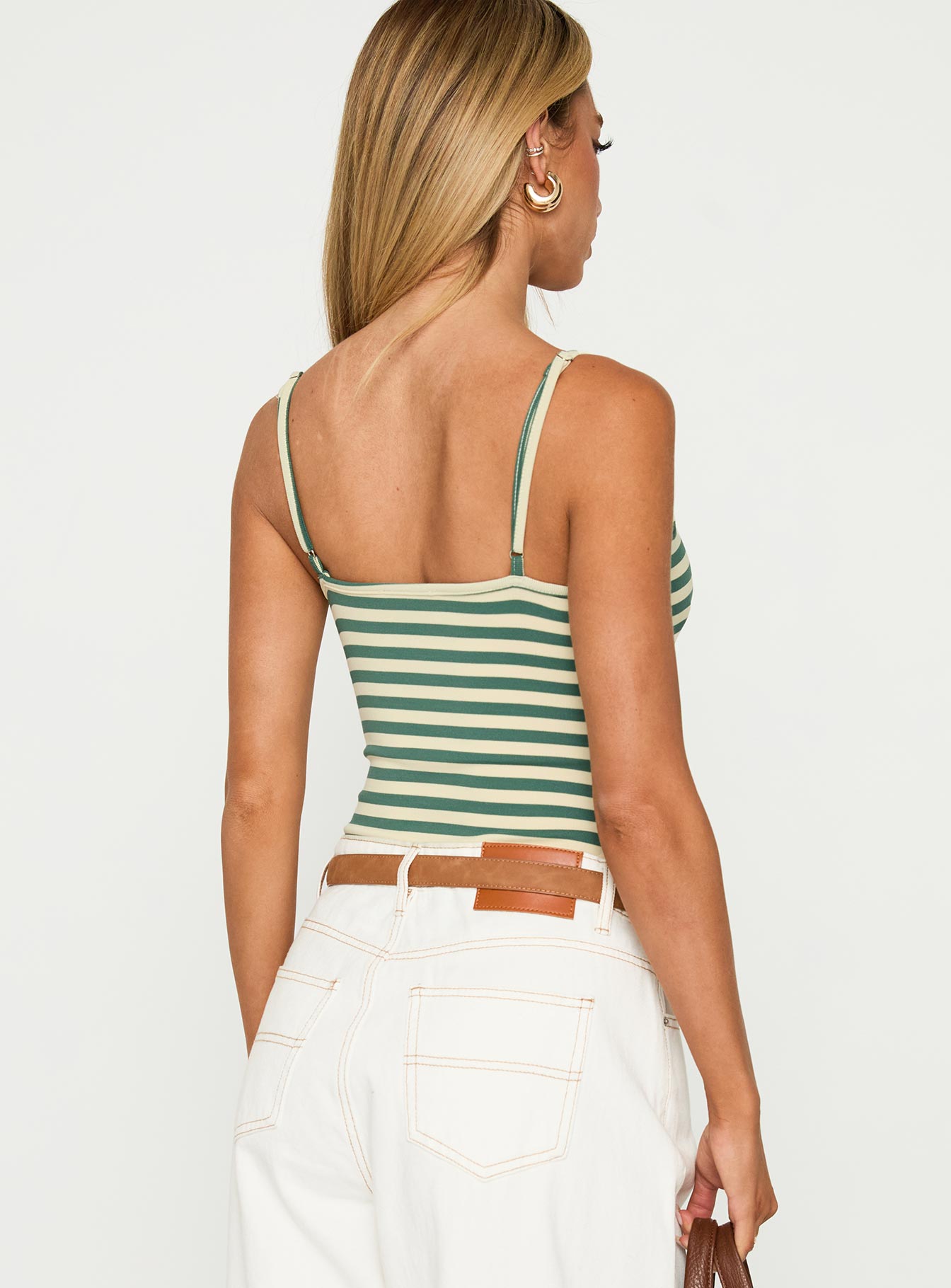 Like A Daydream Bodysuit Green Cream - Image 5