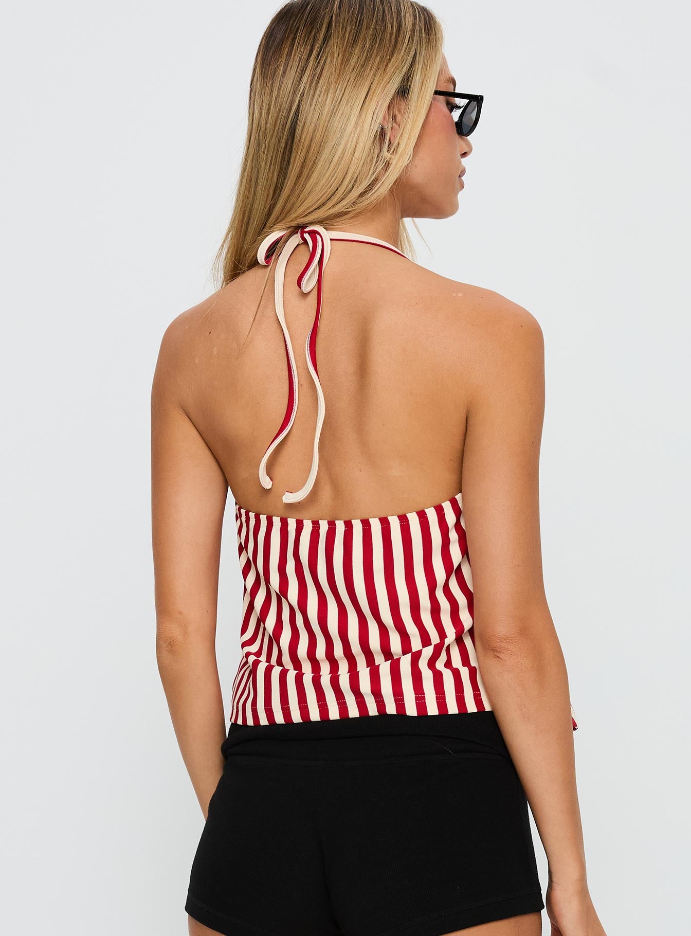 Full Of Flash Top Red Stripe - Image 5