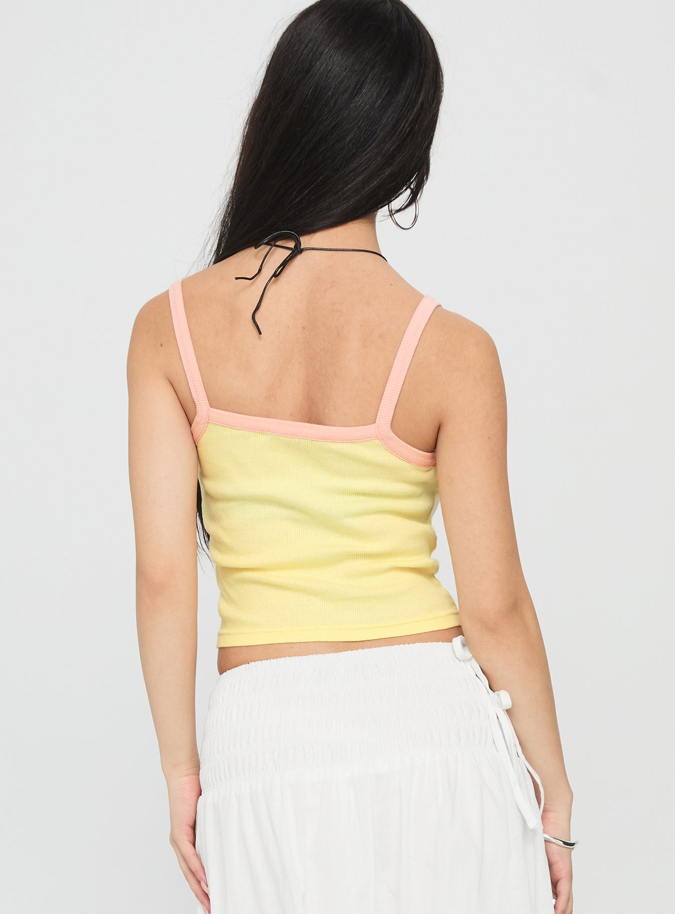 Gardens Of Summer Graphic Tank Yellow - Image 5