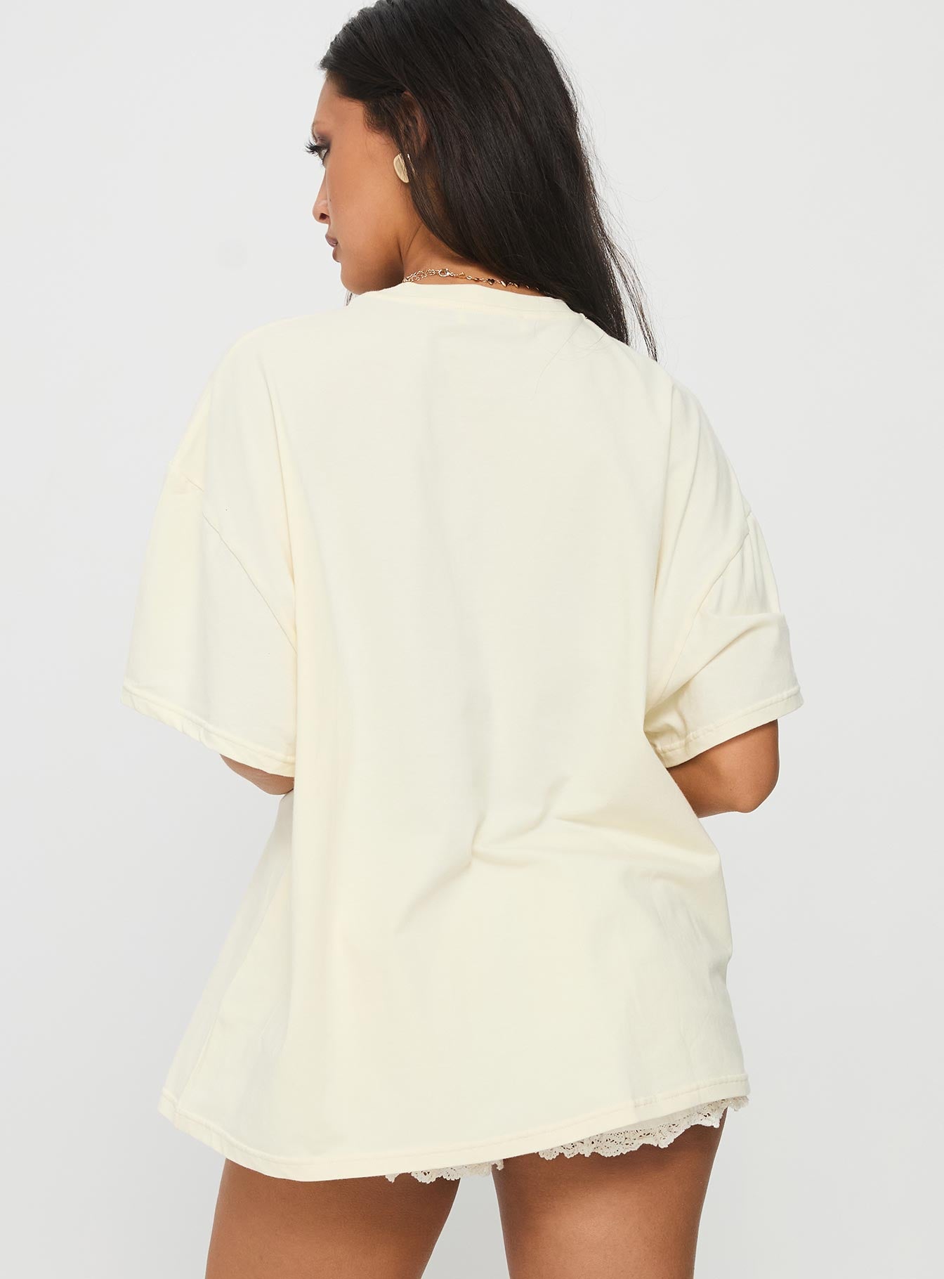 Farmers Pick Oversized Graphic Top Cream - Image 5