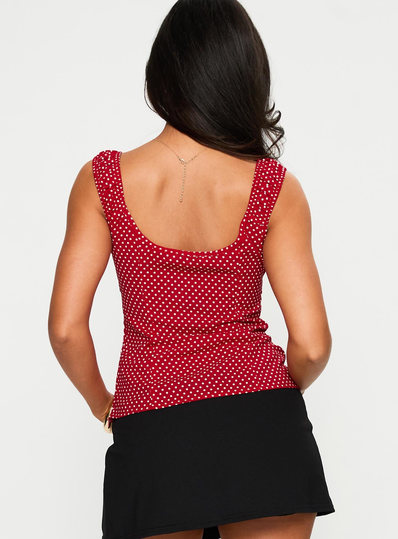 Garconne Top Red Polka - Image 6