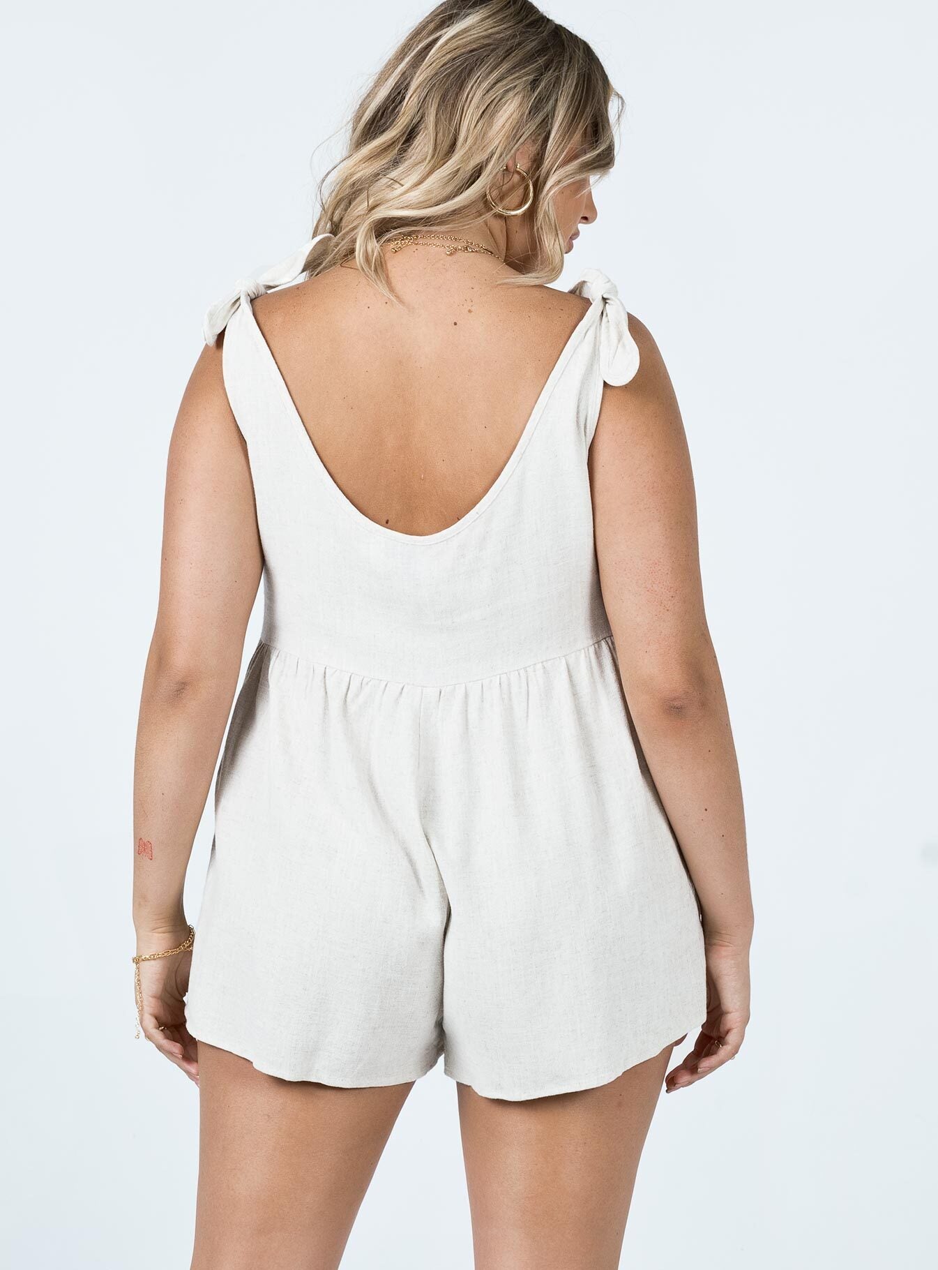 Tay Romper Beige - Image 5