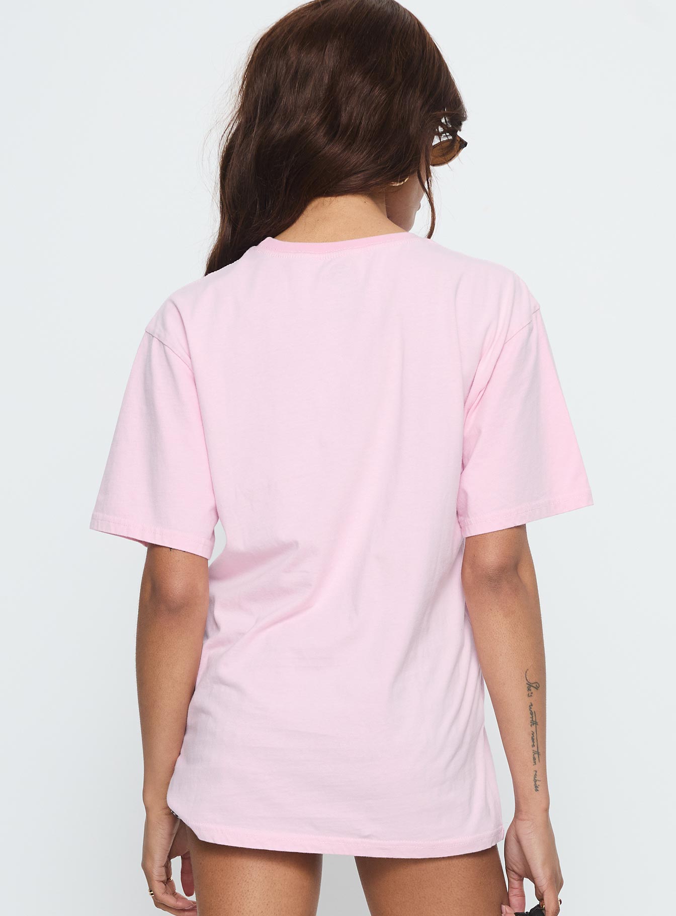 Airheads Oversized Graphic Tee Pink - Image 4