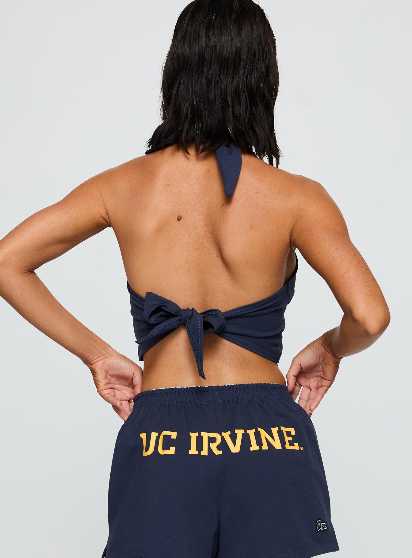 Uc Irvine Tailgate Halter Top Blue - Image 5