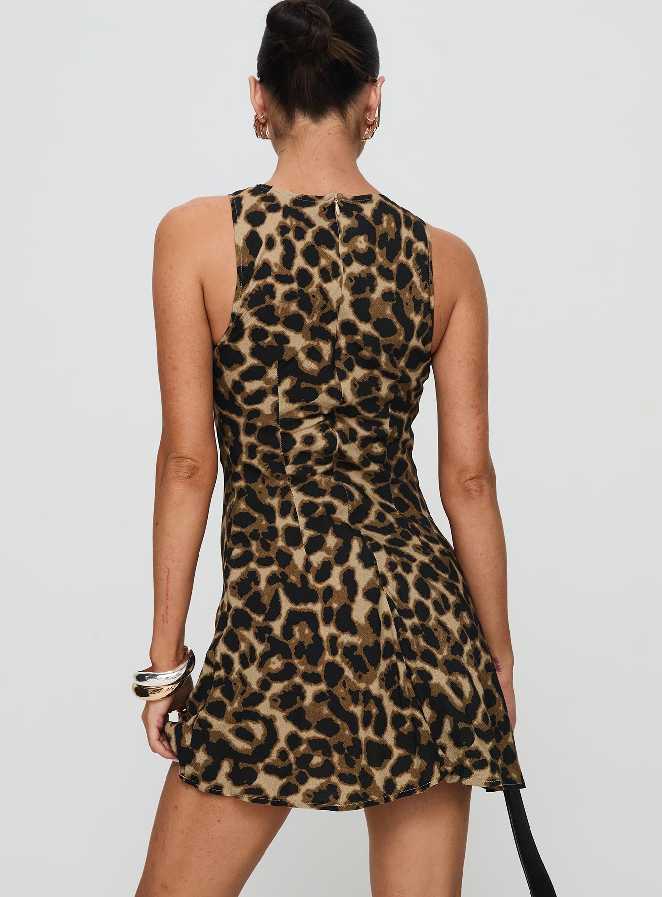 Vivre Mini Dress Leopard - Image 5