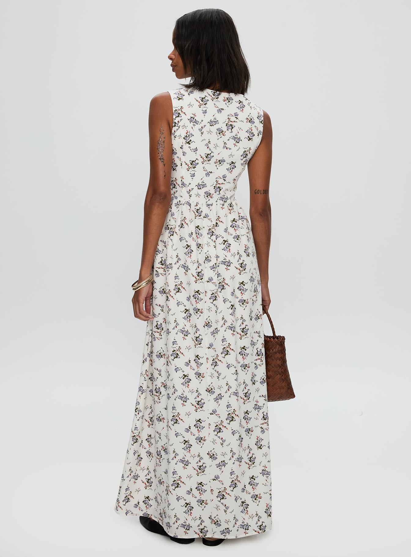 Pokey Maxi Dress Floral Multi - Image 5