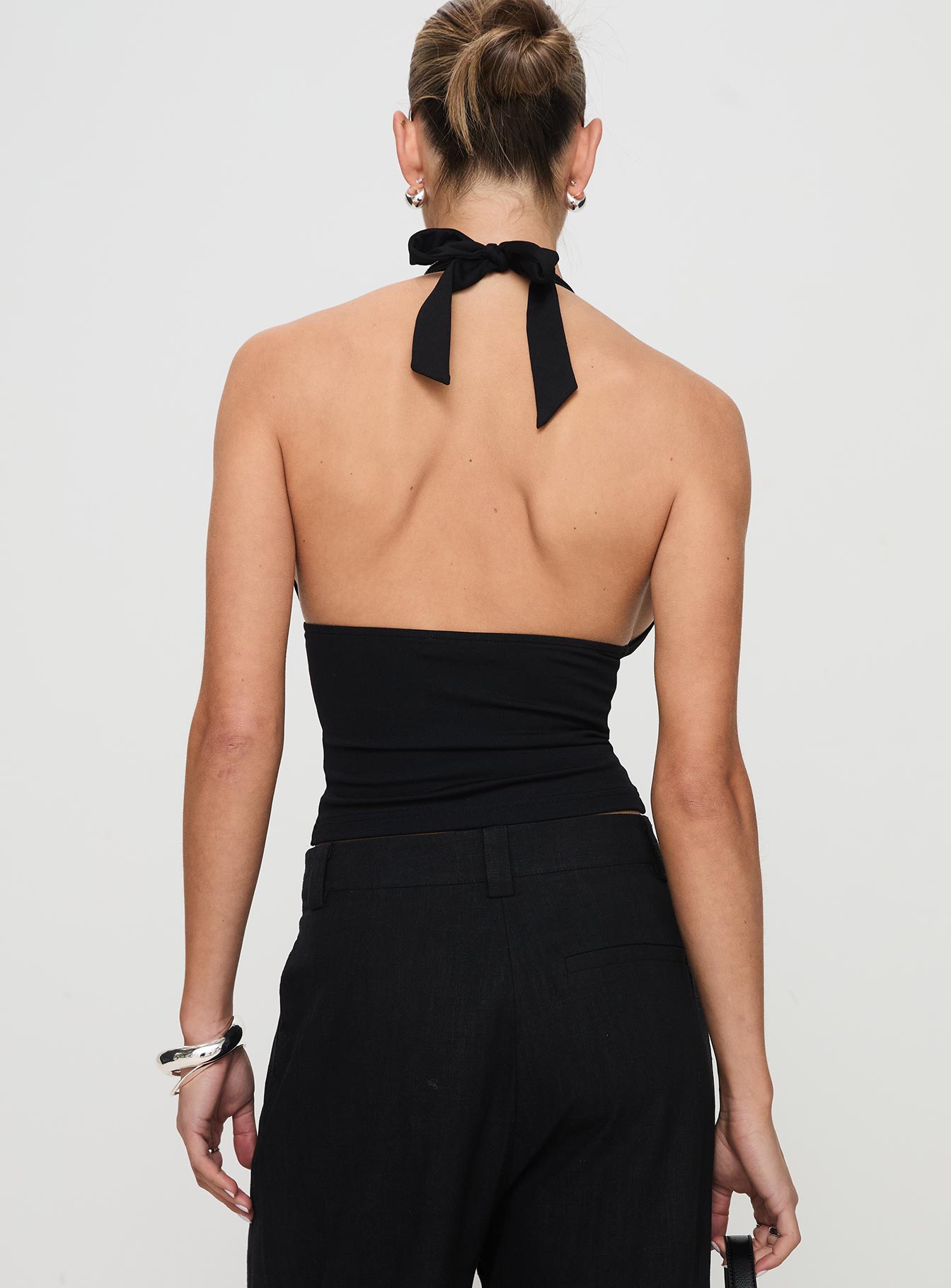 Whimsy Halter Top Black - Image 5
