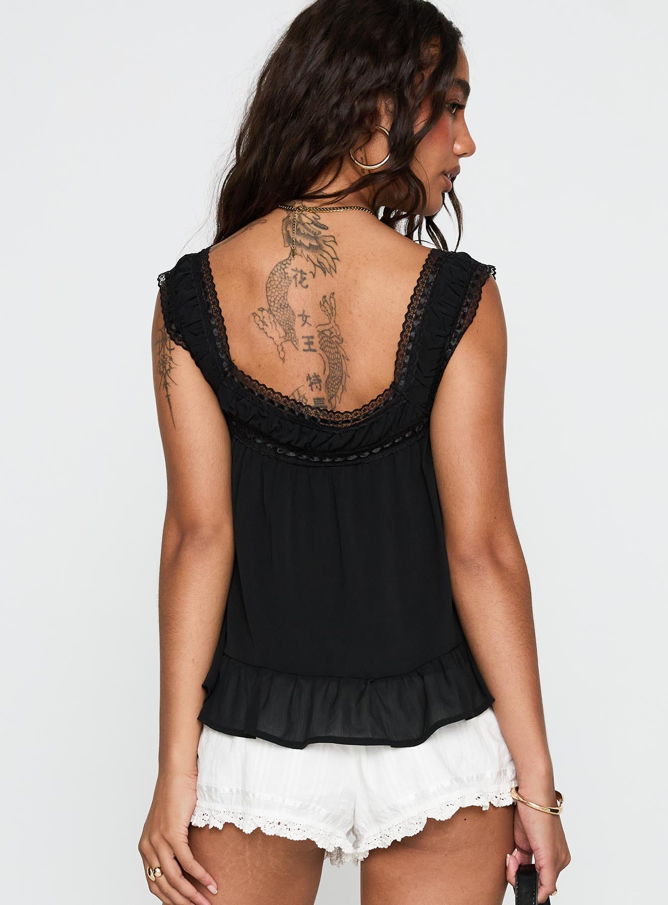 Eluisa Lace Top Black - Image 5