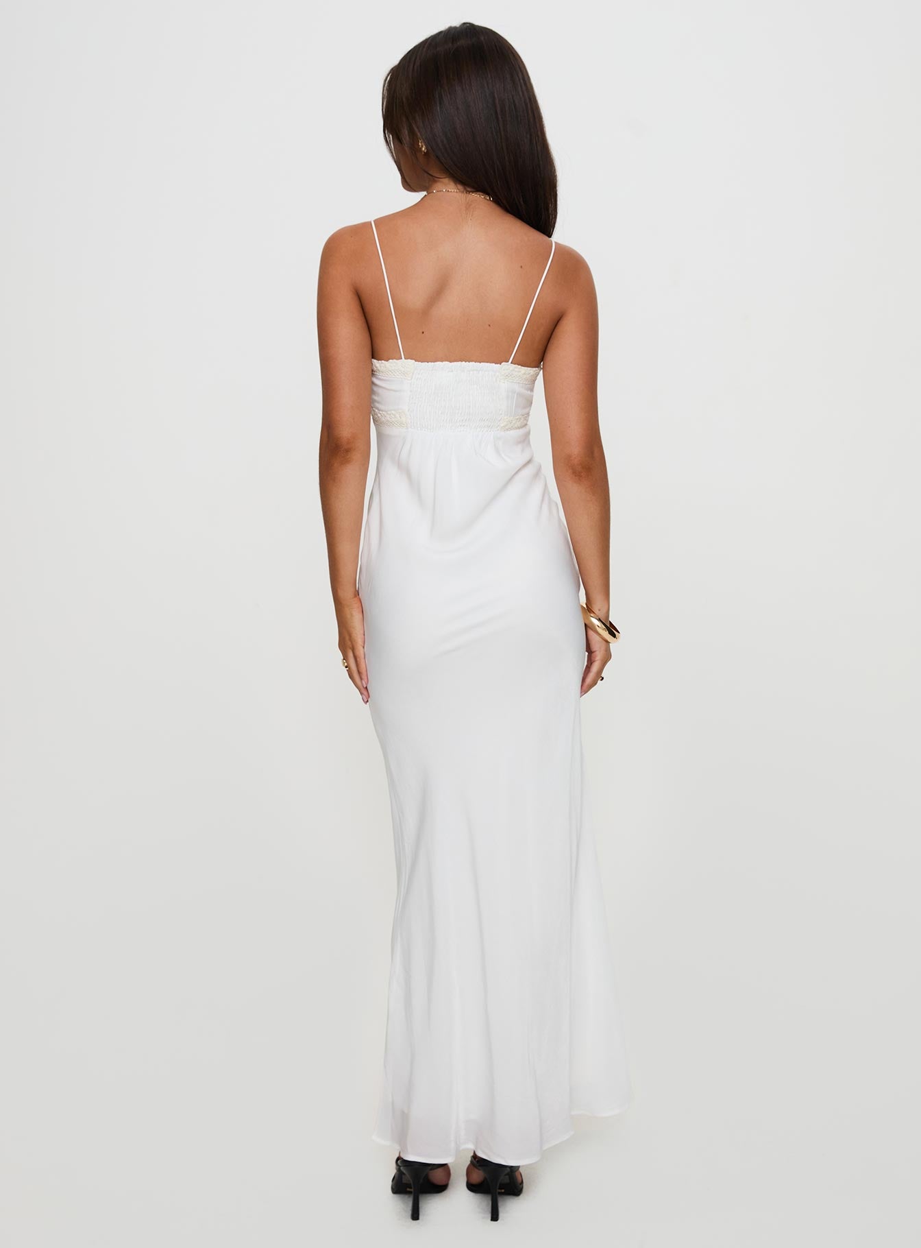 Emily Maxi Dress White - Image 5