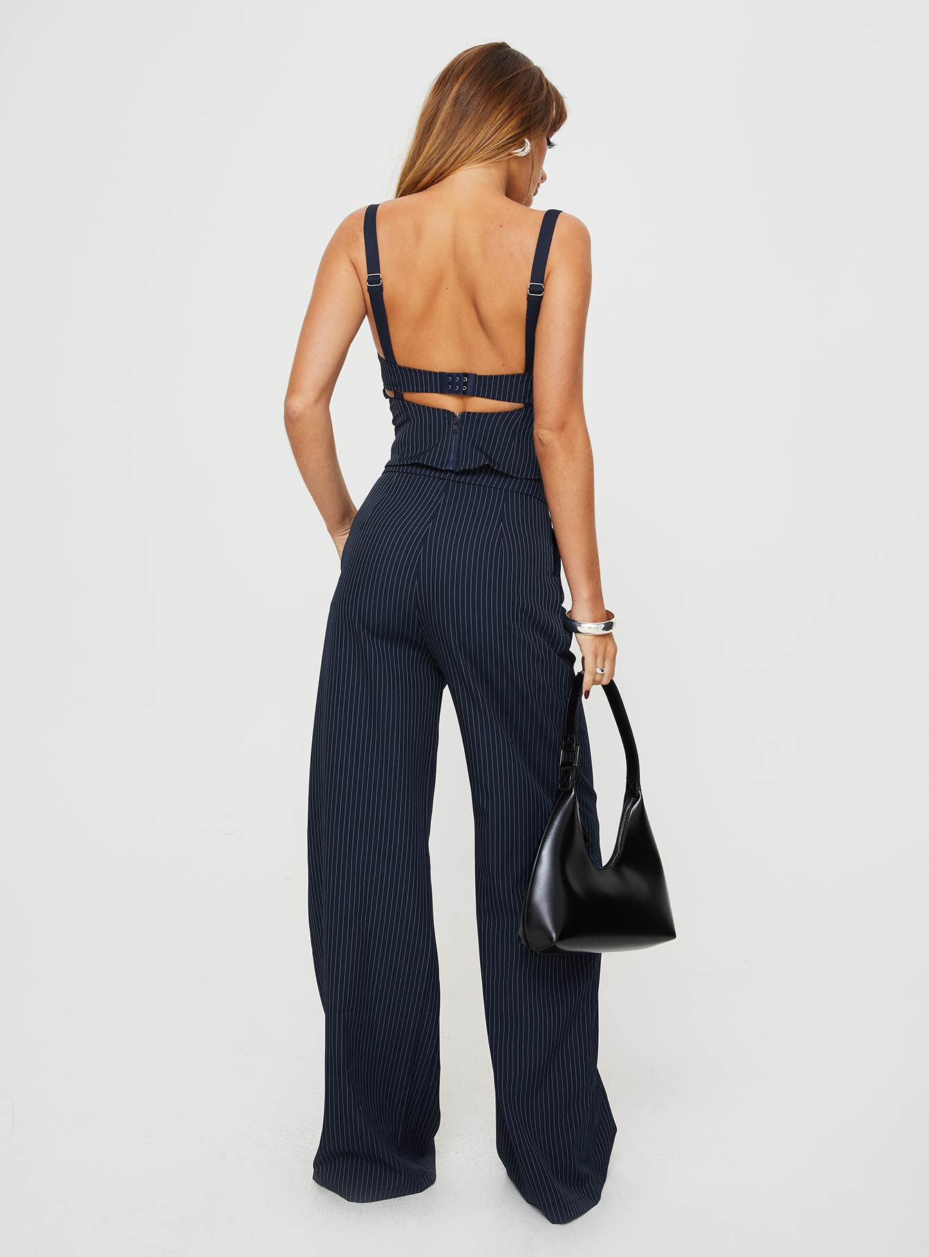 Briana Set Navy Pinstripe - Image 5